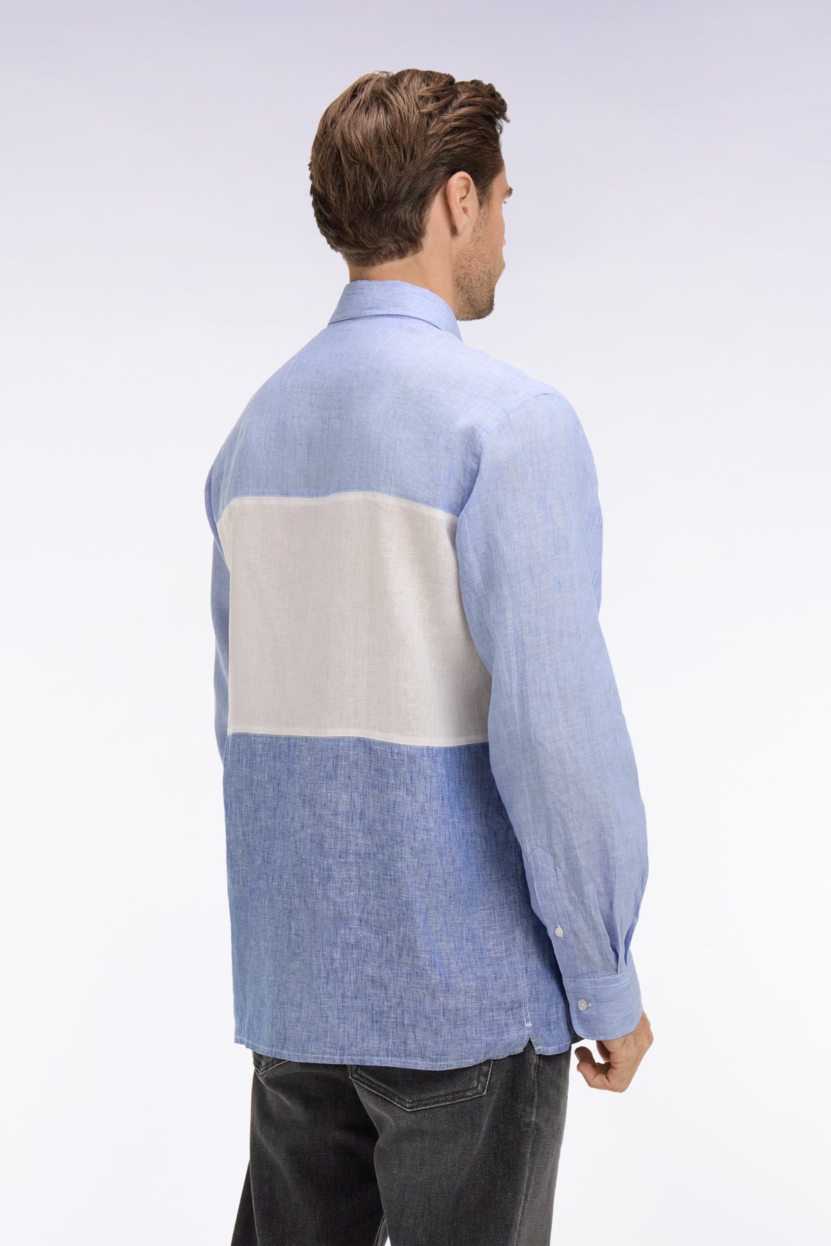 Eden Park Colour-Block Regular-Fit Shirt