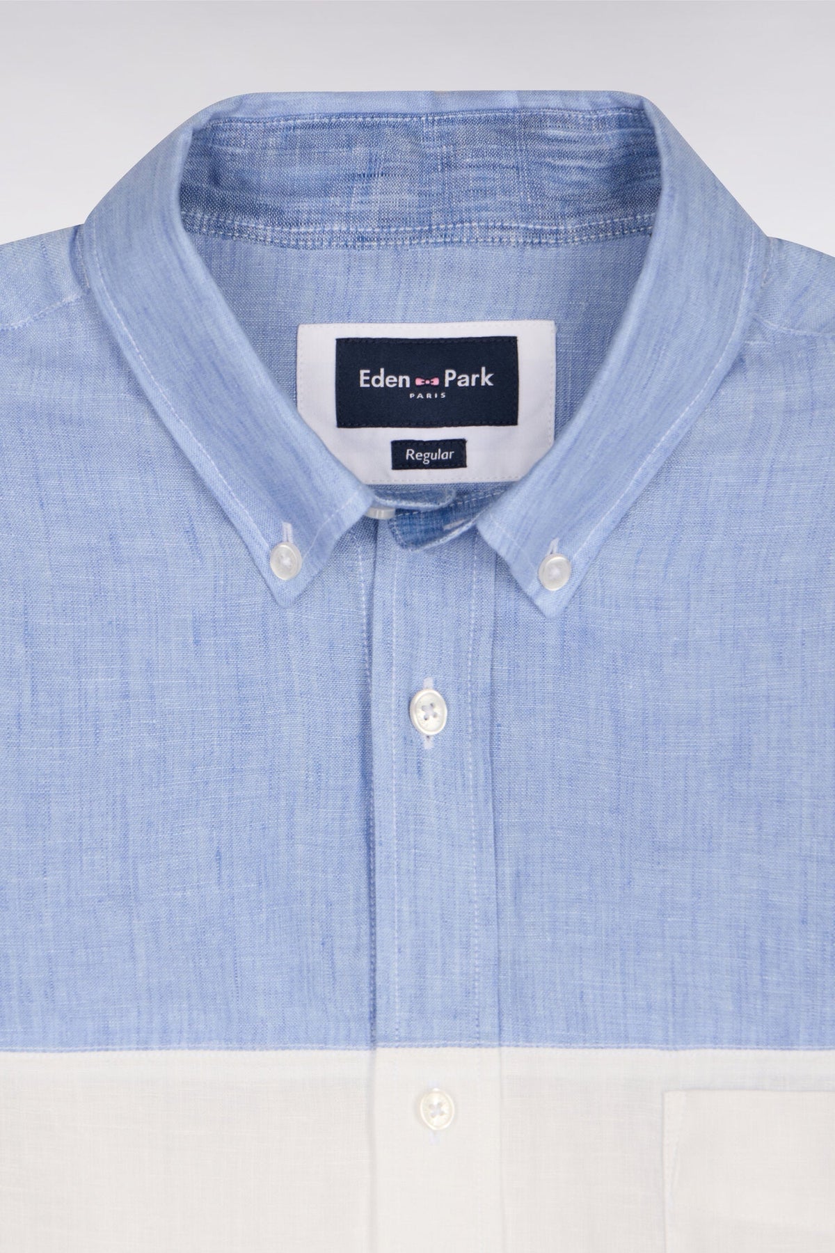 Eden Park Colour-Block Regular-Fit Shirt