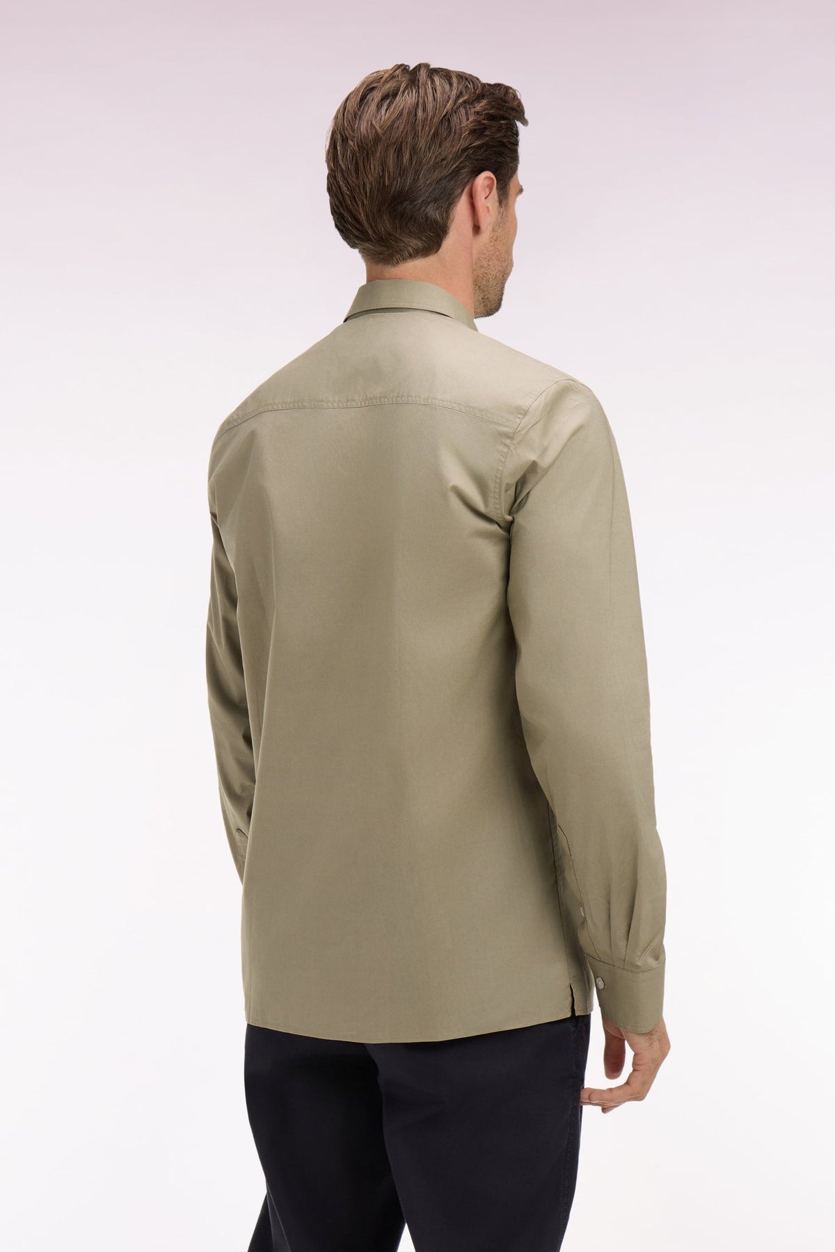 Eden Park Regular fit Pima cotton poplin shirt