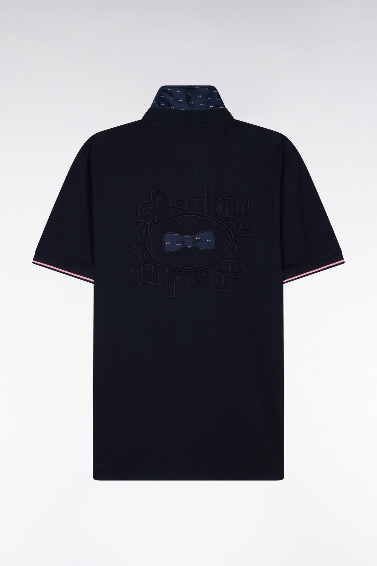 Eden Park Short-sleeved jersey with back embroidery regular fit