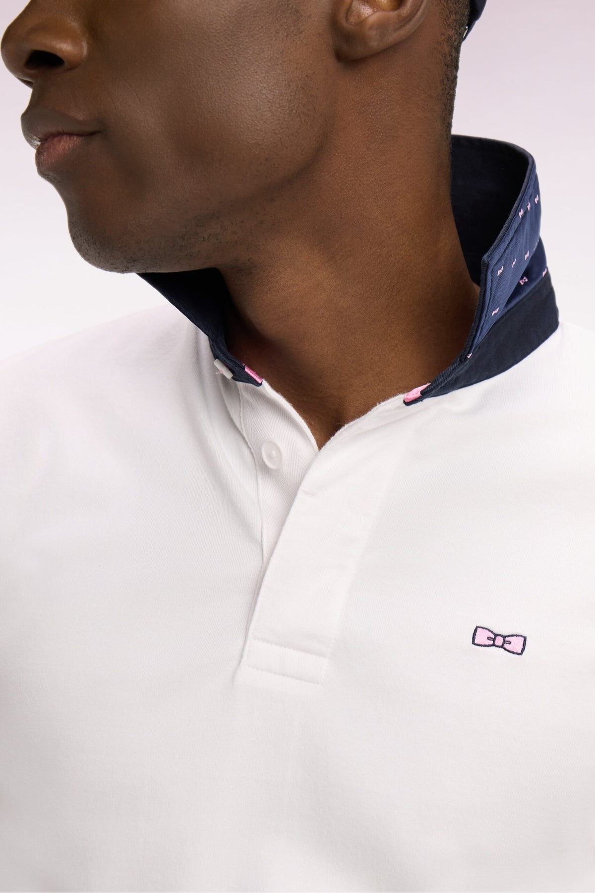 Eden Park Short-sleeved jersey with back embroidery regular fit