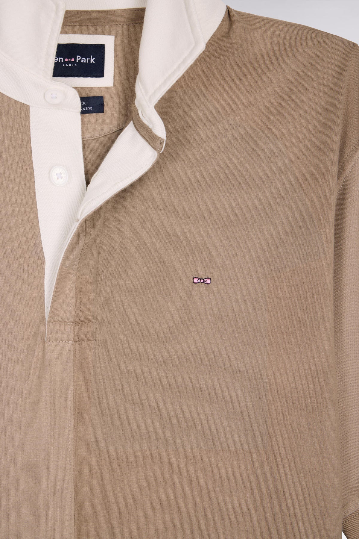 Eden Park Short-sleeved jersey with vertical cutouts