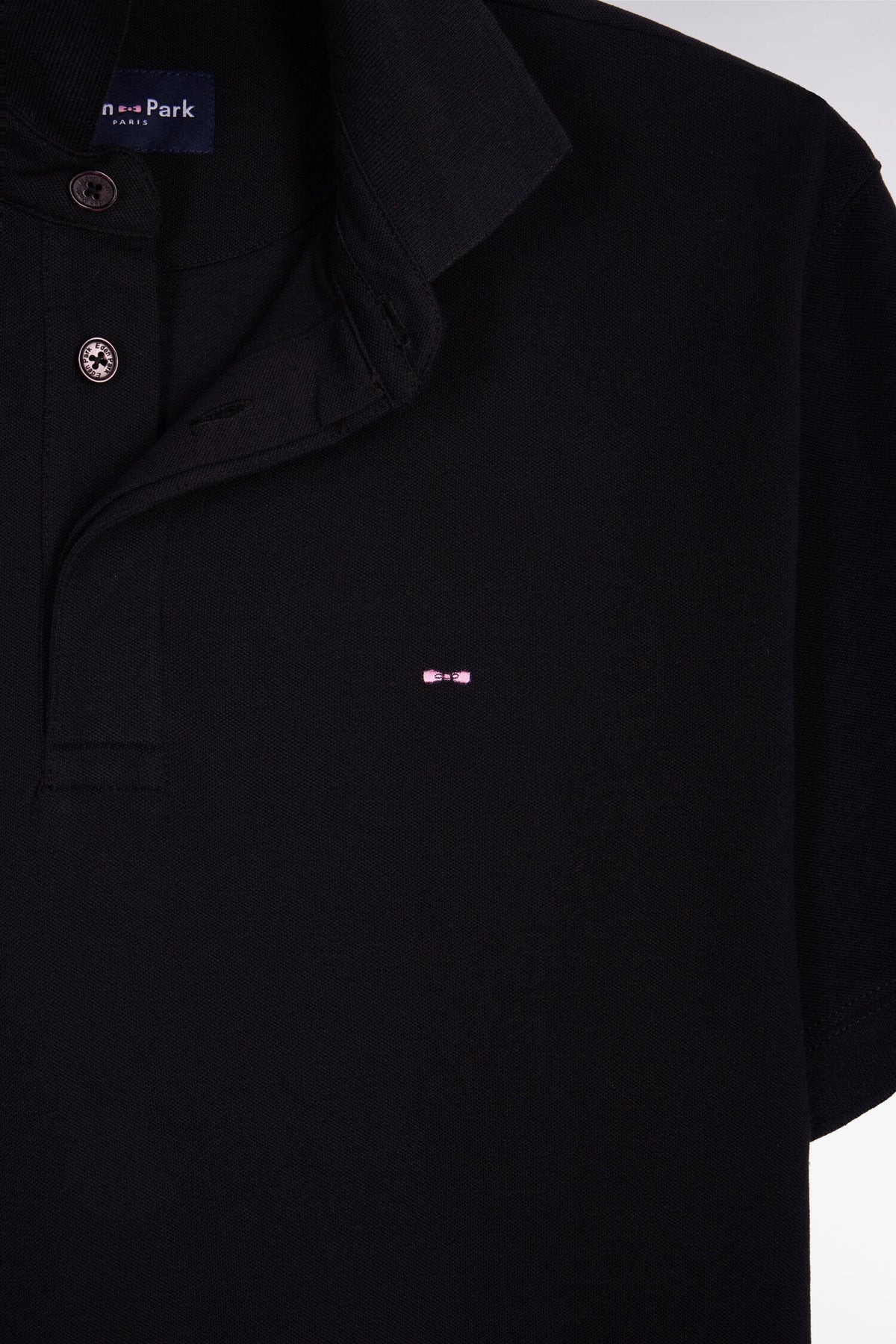Eden Park Slim fit cotton short sleeve polo shirt