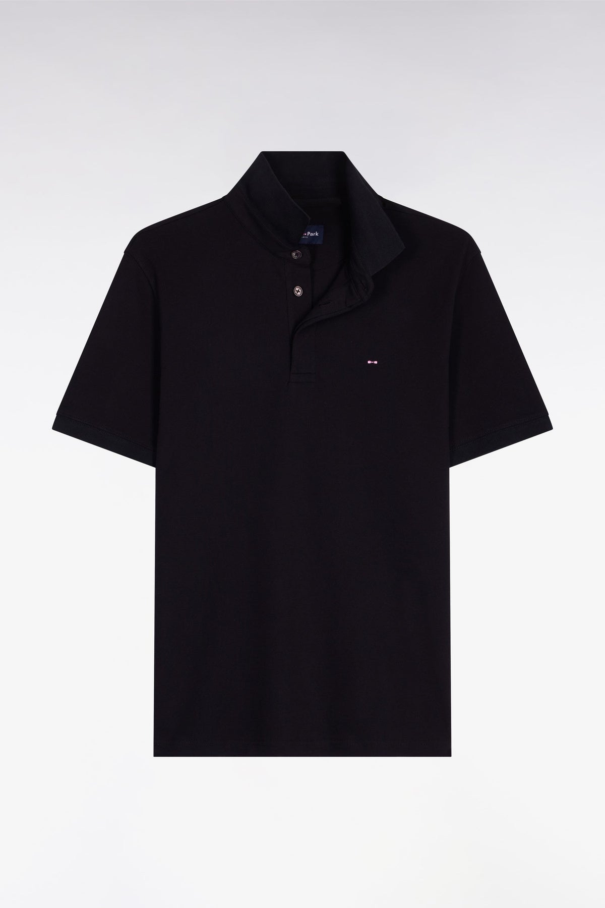 Eden Park Slim fit cotton short sleeve polo shirt