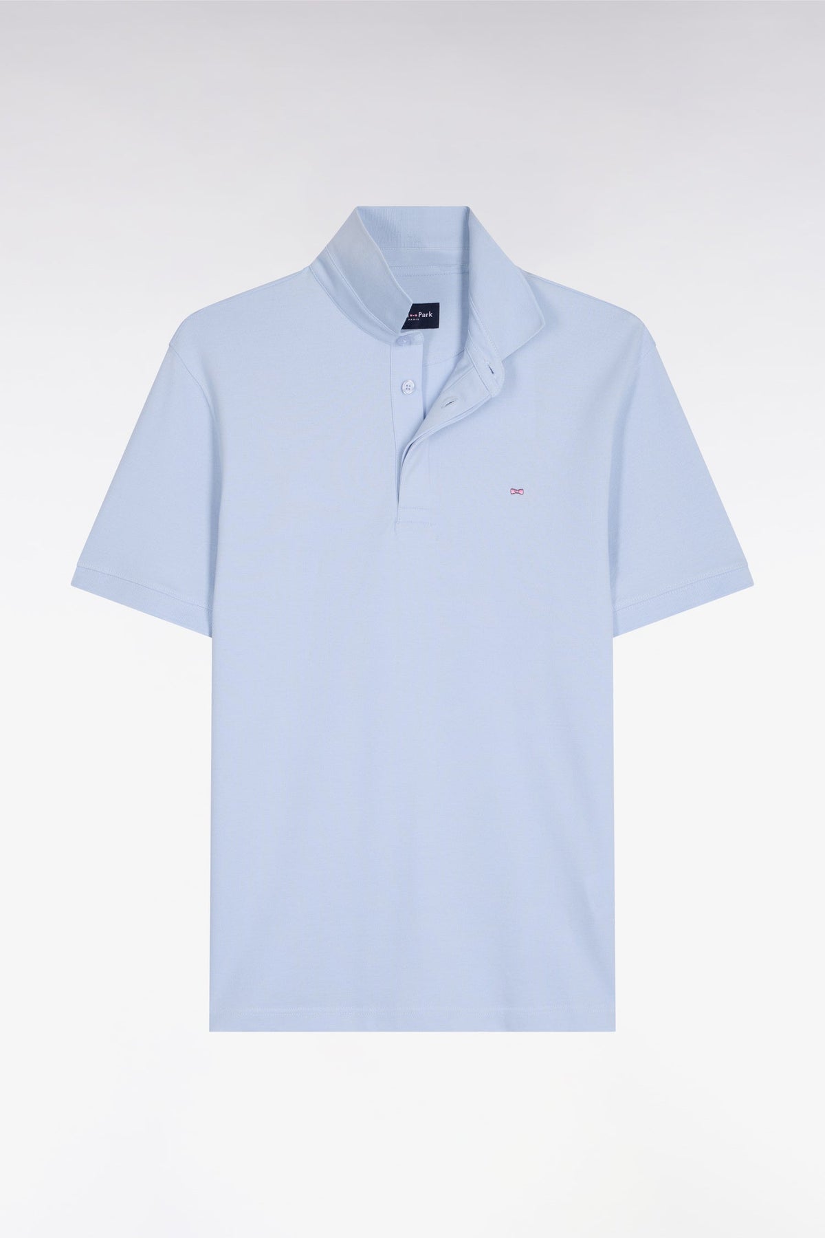 Eden Park Slim fit cotton short sleeve polo shirt