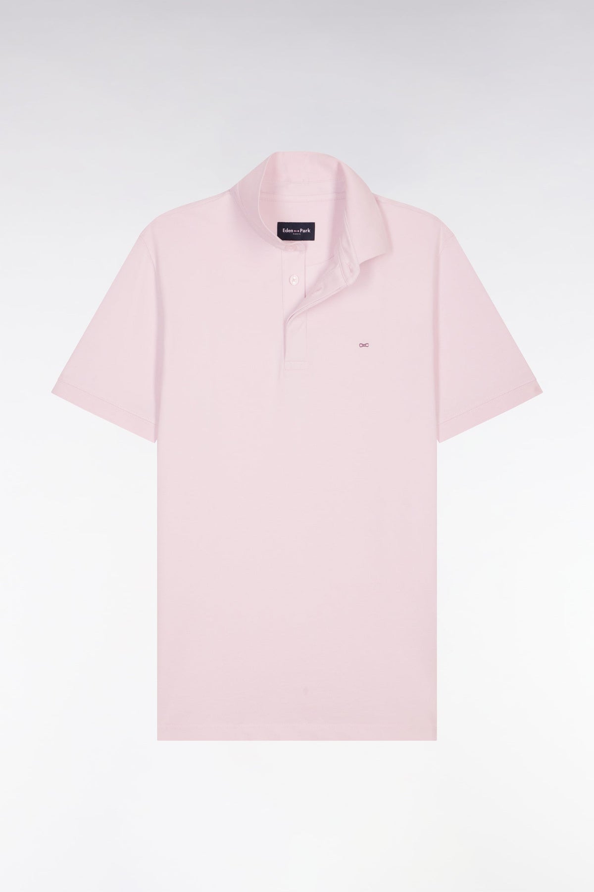 Eden Park Slim fit cotton short sleeve polo shirt