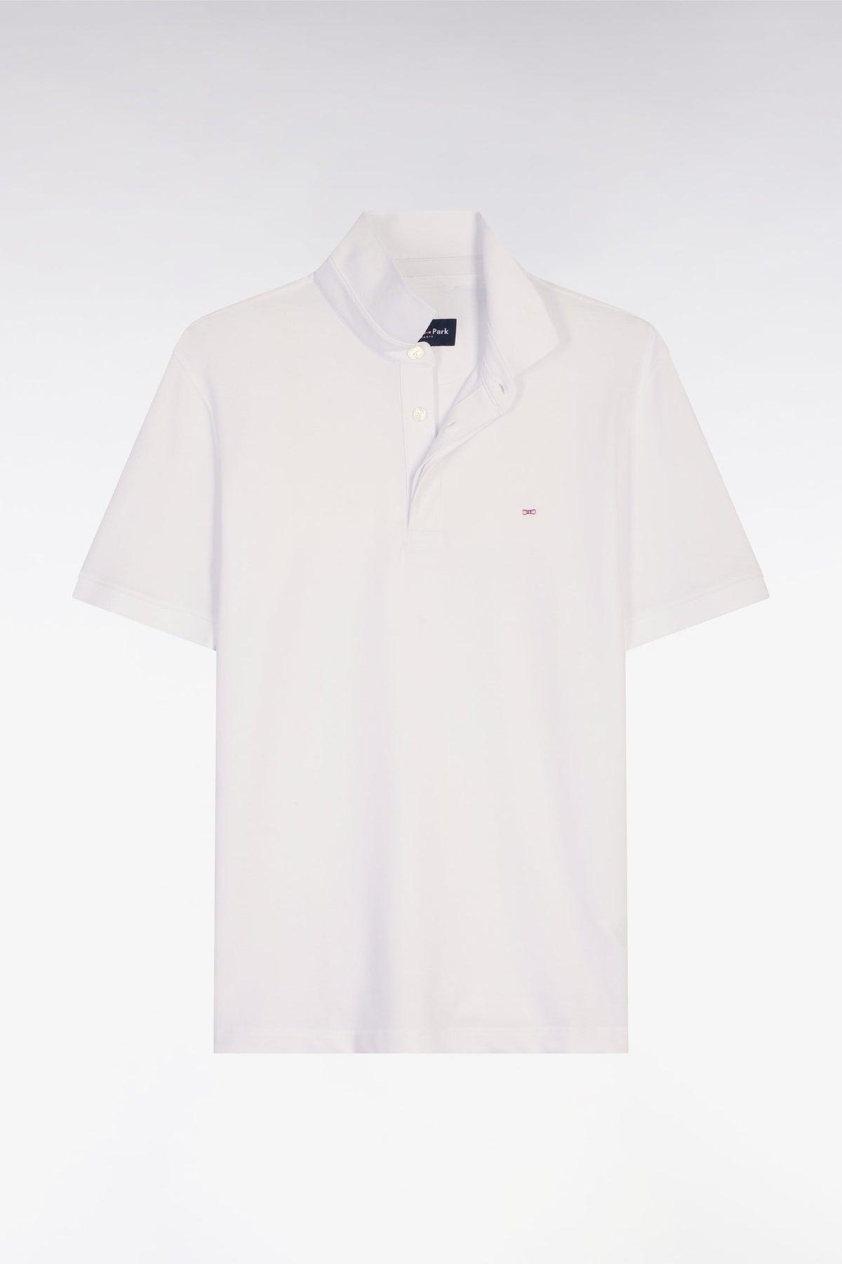 Eden Park Slim fit cotton short sleeve polo shirt