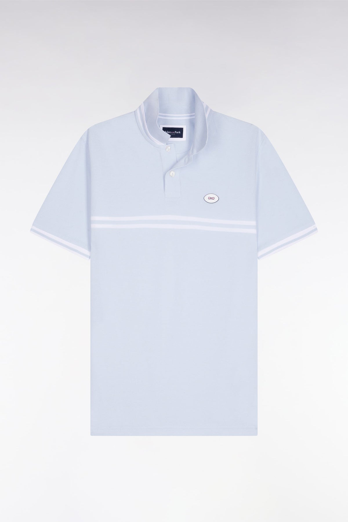 Eden Park Chest-Stripe Regular-Fit Polo Shirt