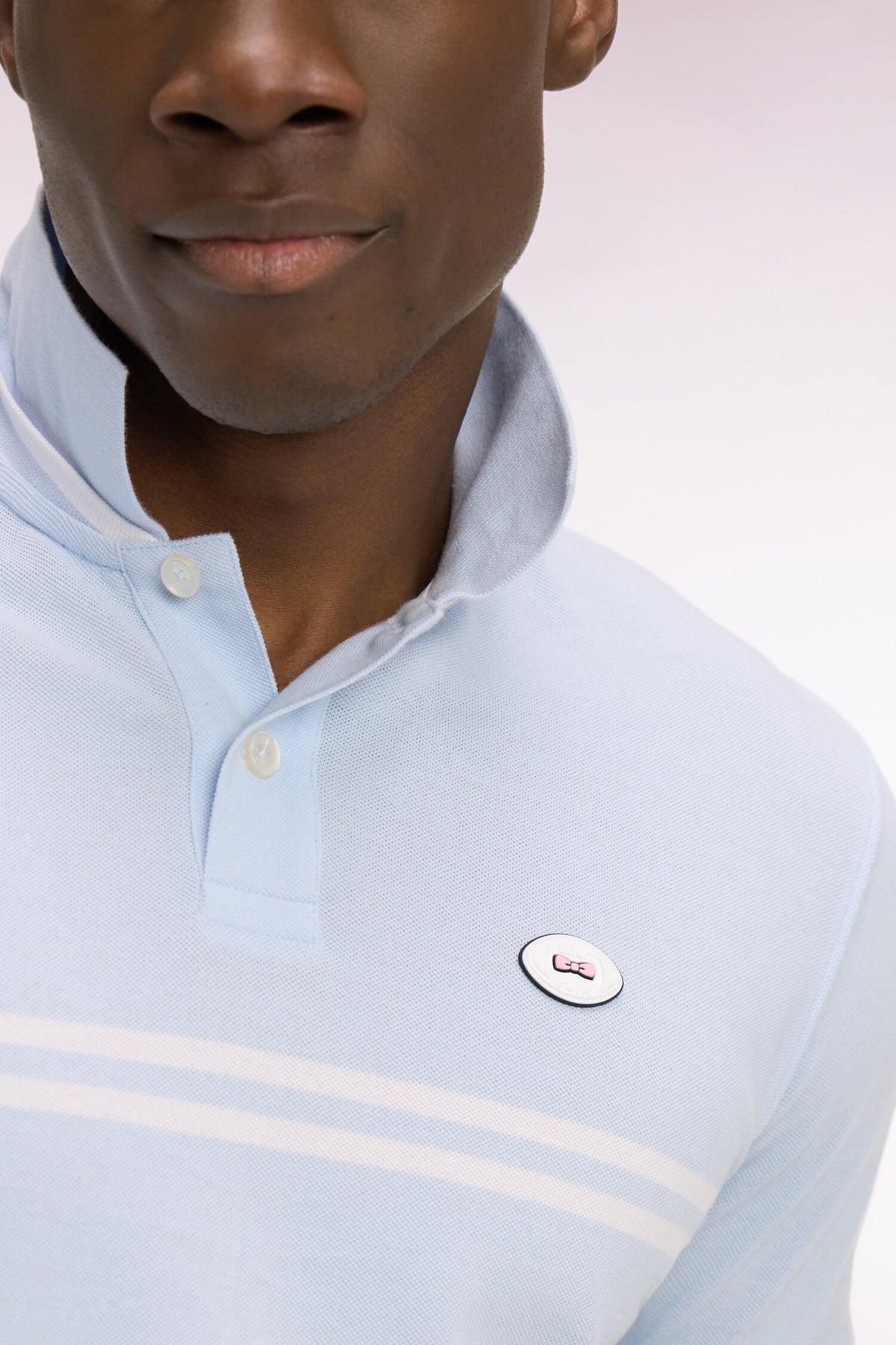 Eden Park Chest-Stripe Regular-Fit Polo Shirt