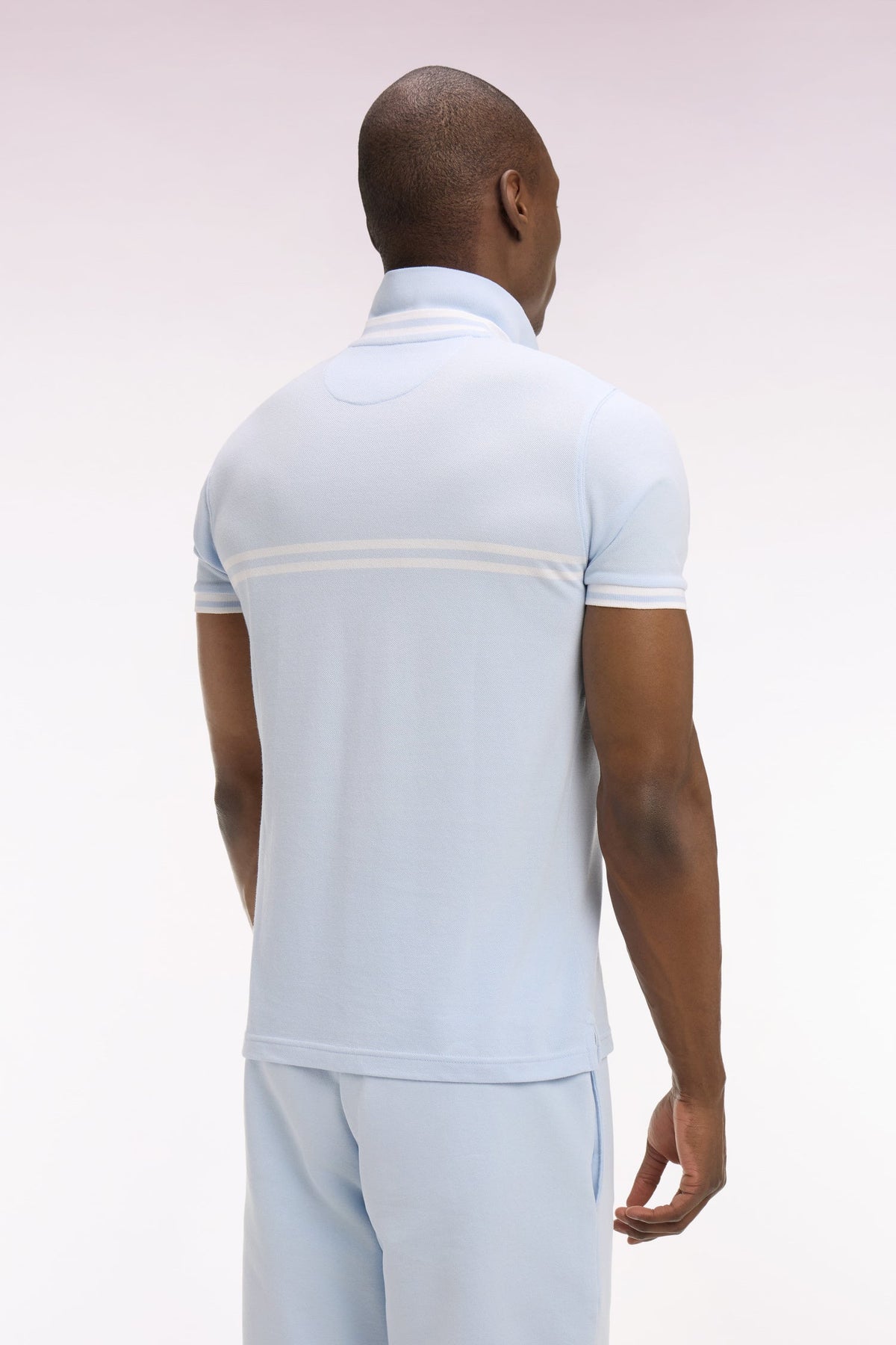 Eden Park Chest-Stripe Regular-Fit Polo Shirt