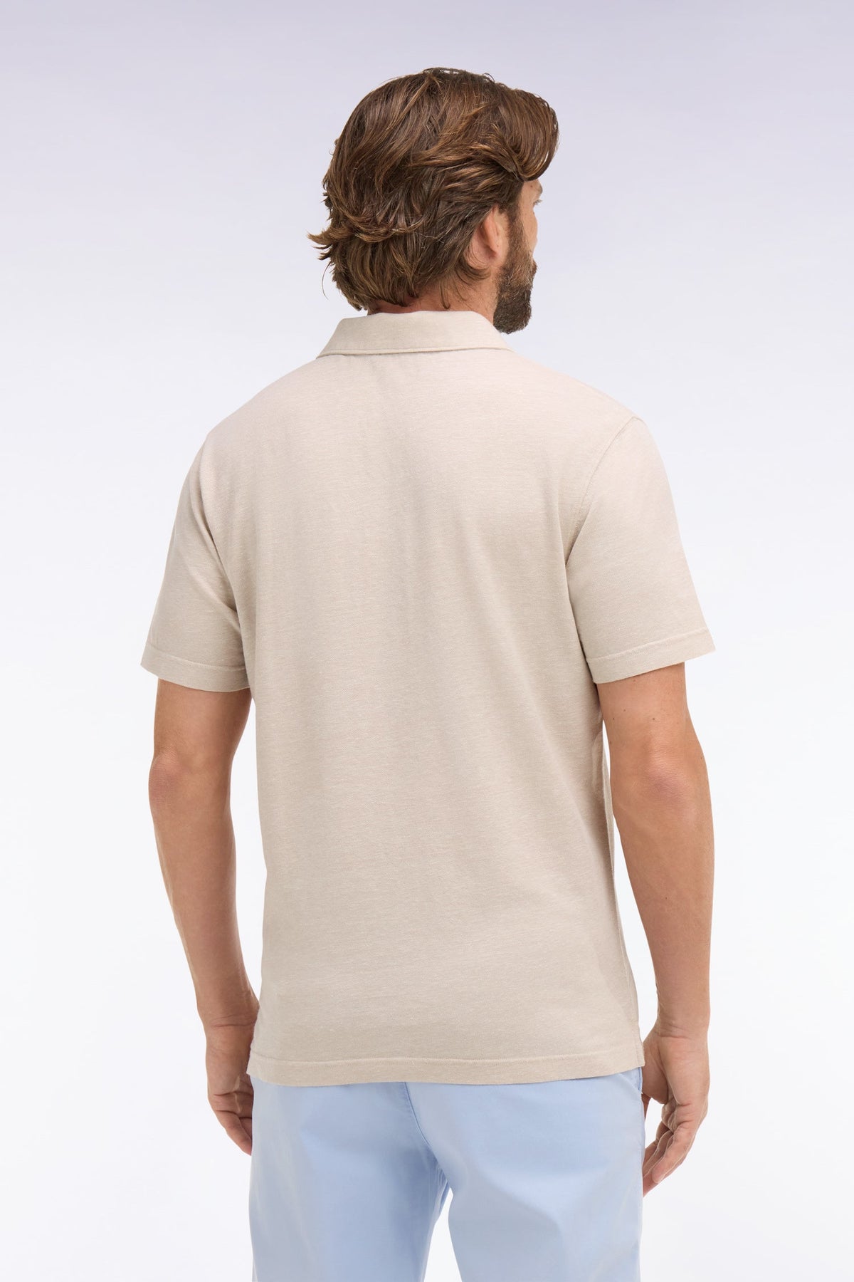 Eden Park Regular-Fit Oxford Polo Shirt