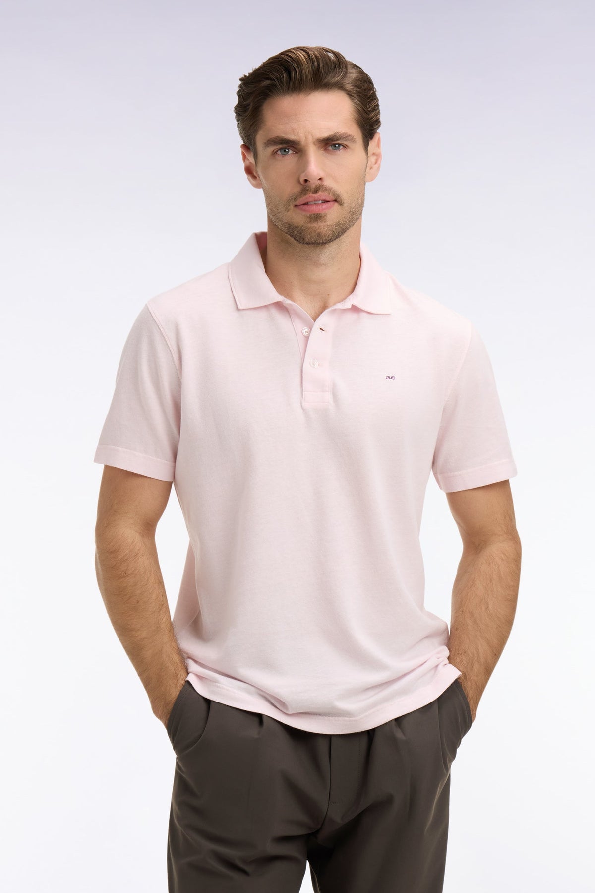 Eden Park Regular-Fit Oxford Polo Shirt