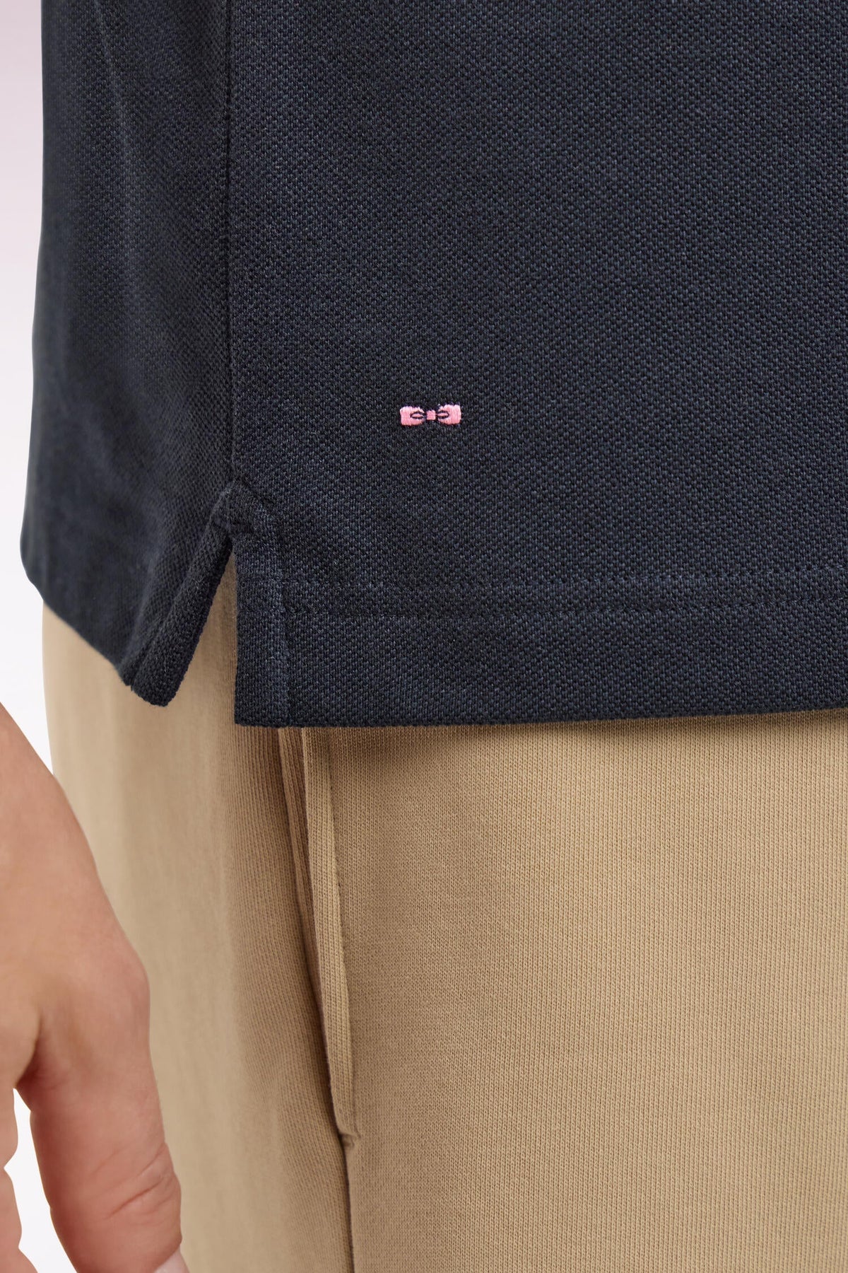 Eden Park Embroidered Crest Regular-Fit Polo Shirt