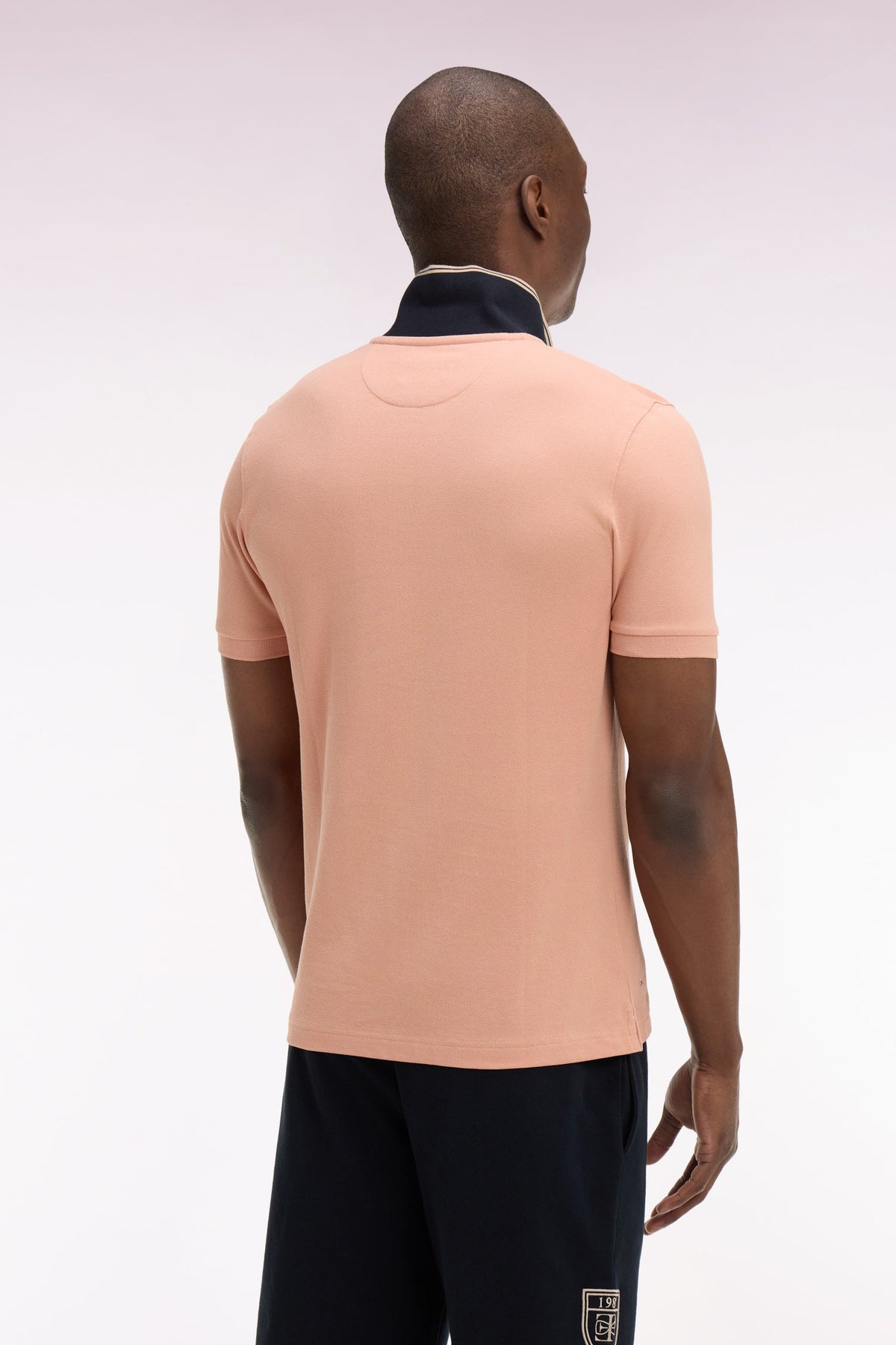 Eden Park Embroidered Crest Regular-Fit Polo Shirt