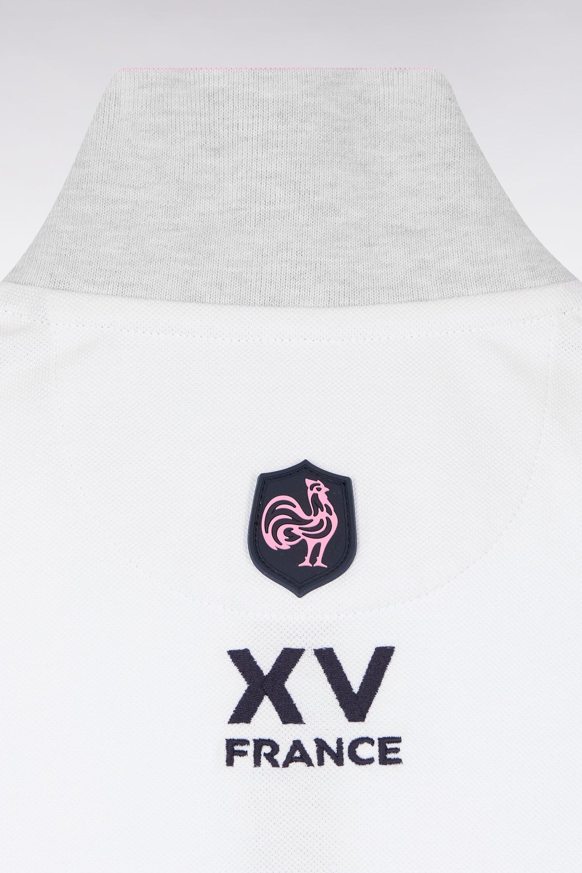 Eden Park XV de France short-sleeved polo shirt cotton pique