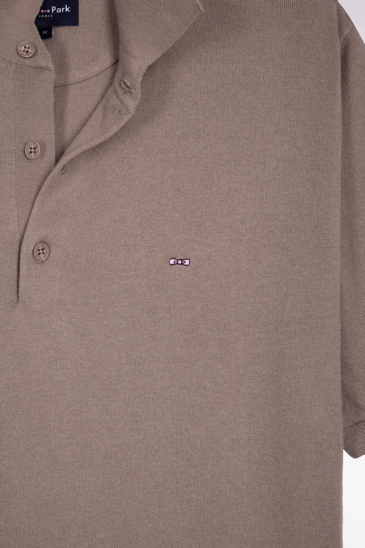 Eden Park Short-sleeved polo collar sweater
