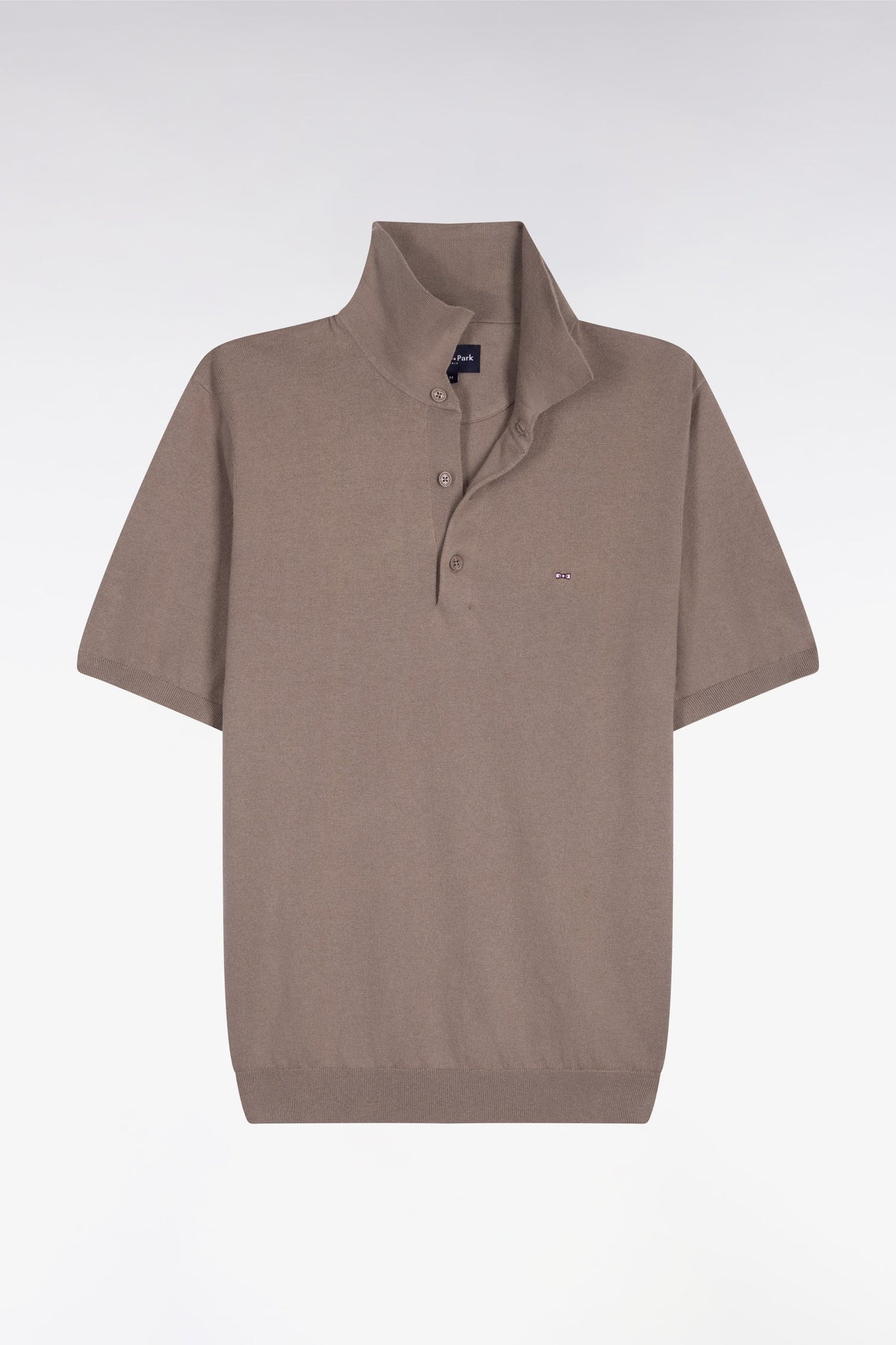 Eden Park Short-sleeved polo collar sweater