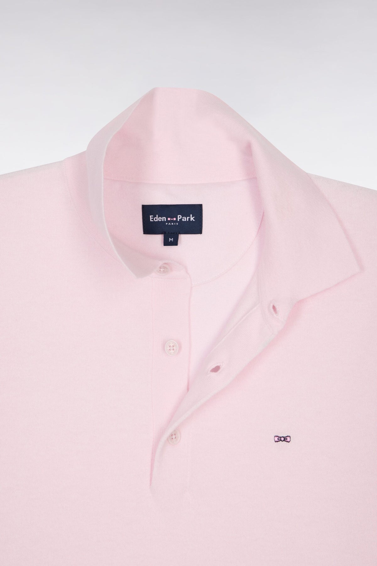 Eden Park Short-sleeved polo collar sweater