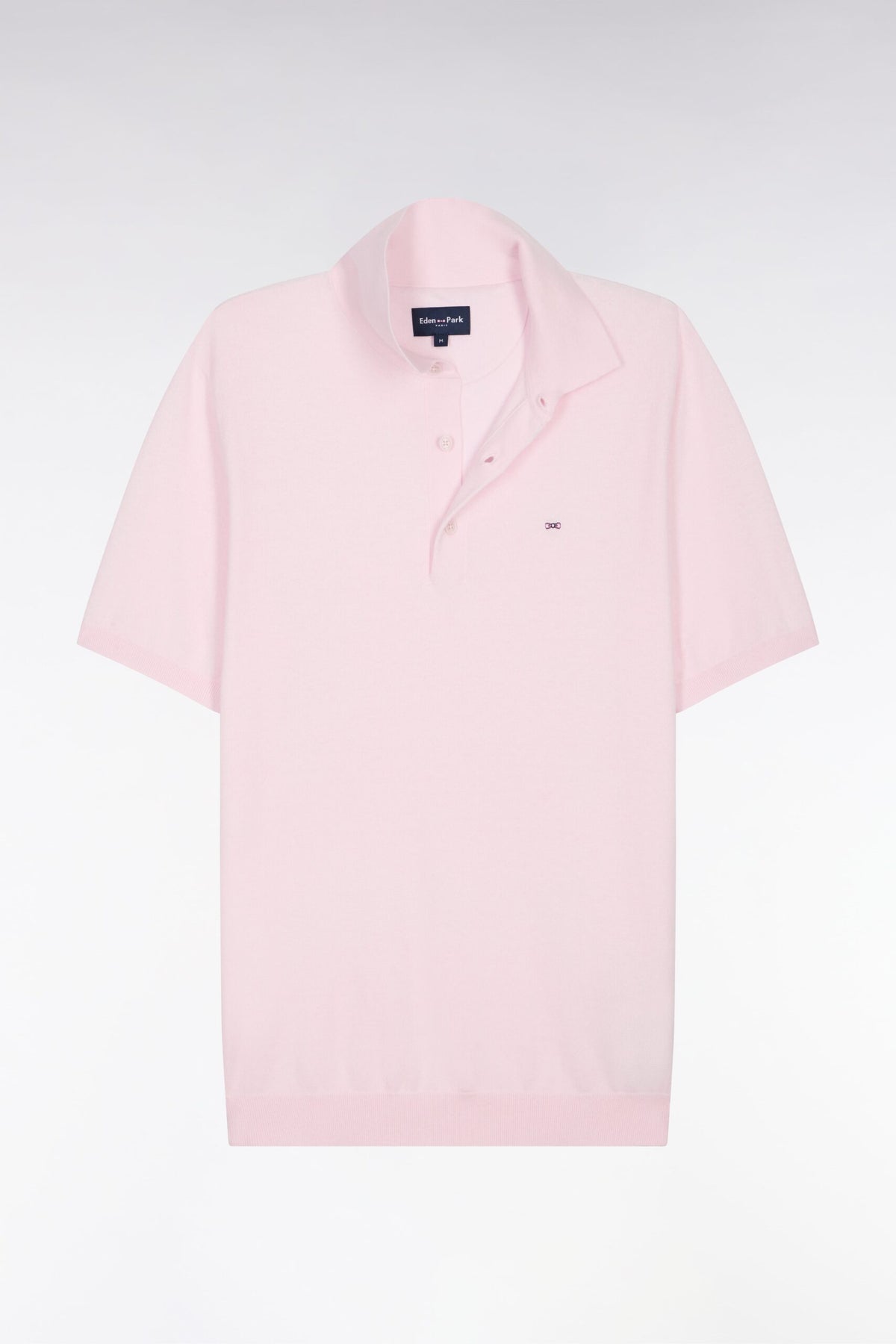 Eden Park Short-sleeved polo collar sweater
