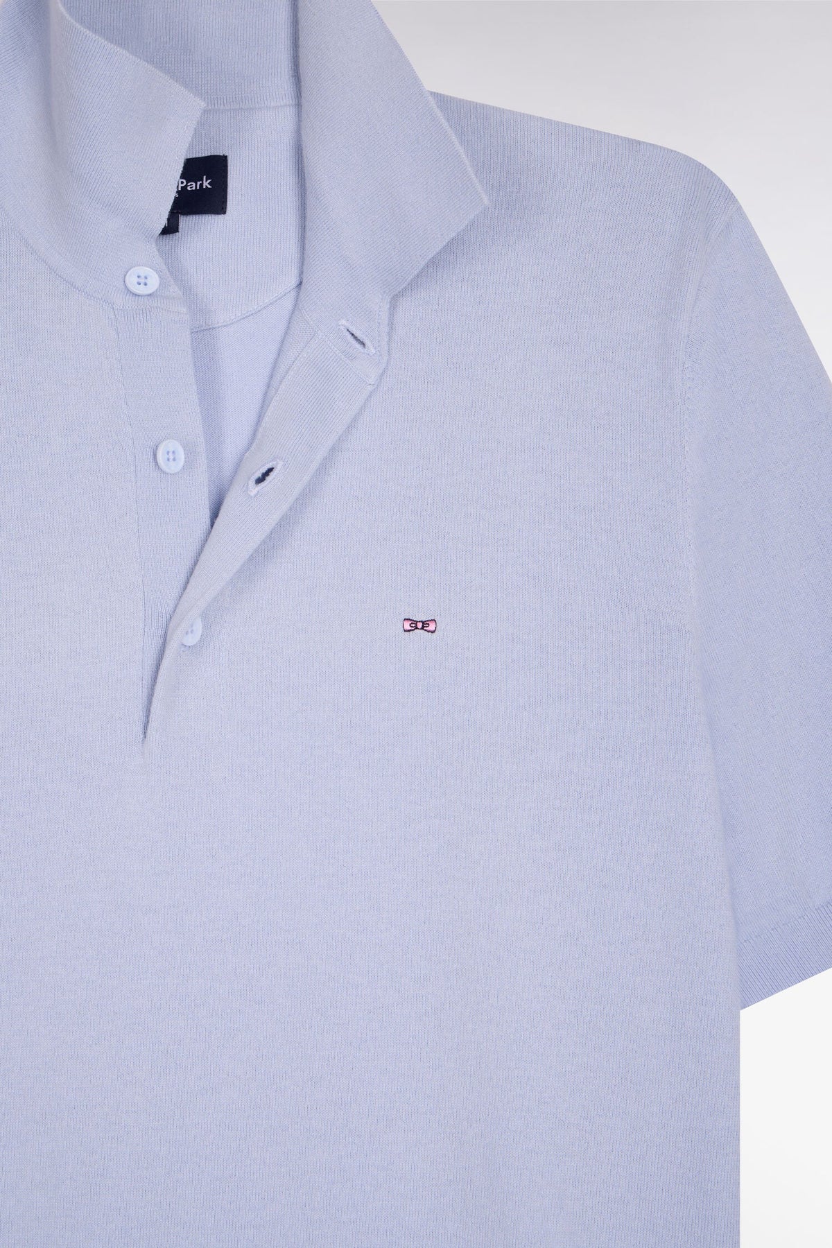 Eden Park Short-sleeved polo collar sweater