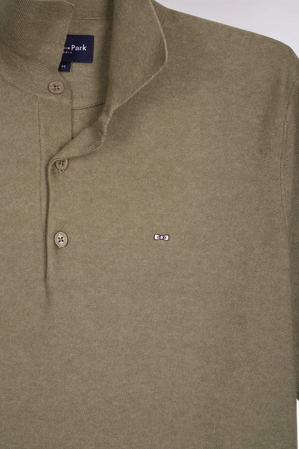 Eden Park Short-sleeved sweater with polo collar