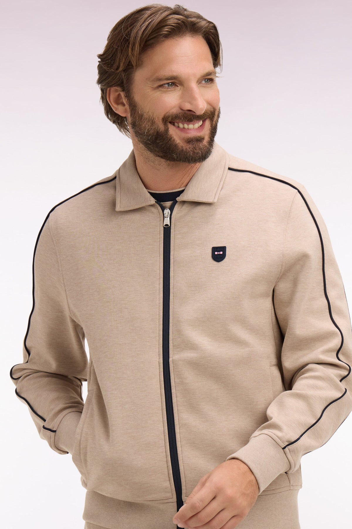 Eden Park fleece jacket sweatshirt