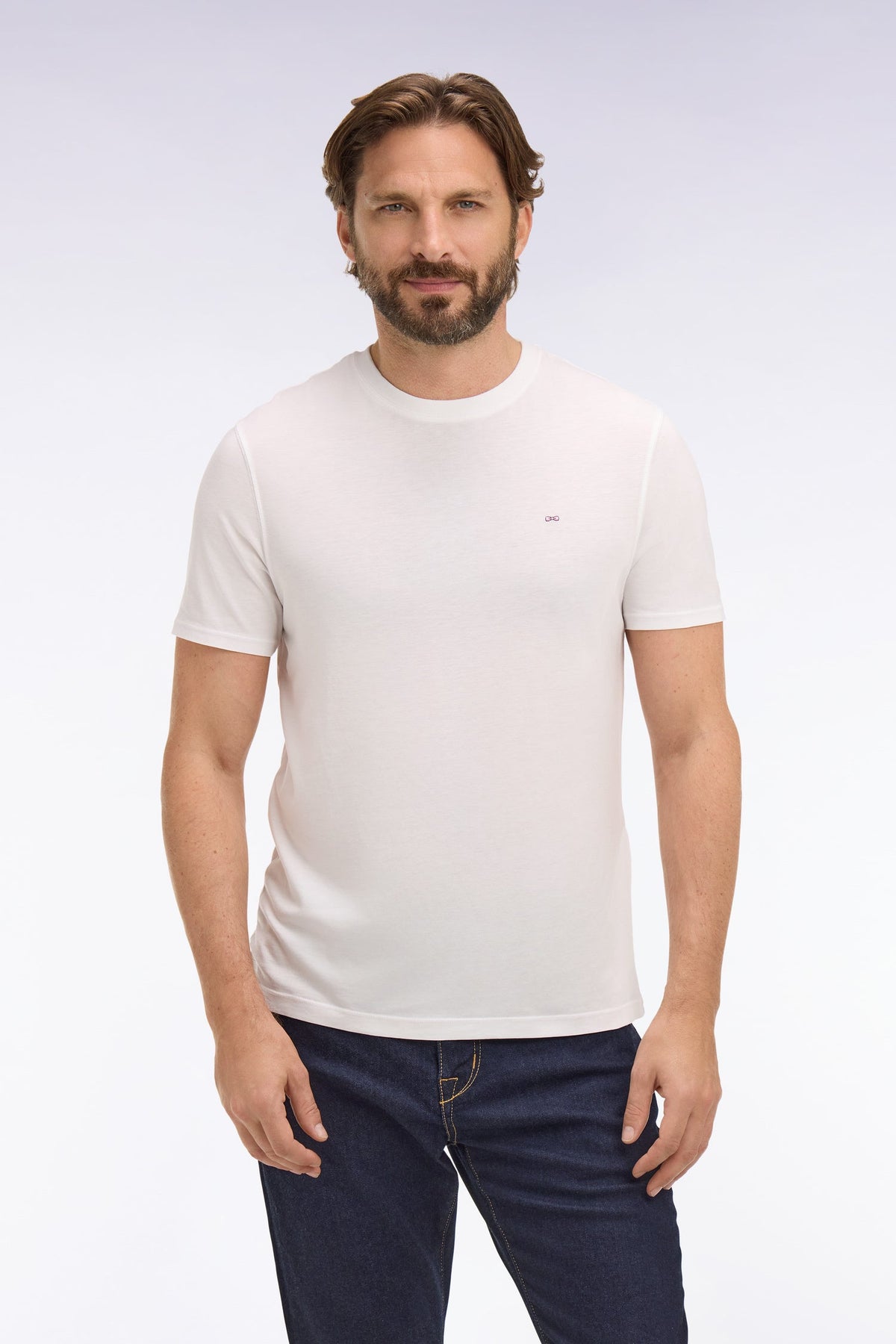 Eden Park Regular-Fit Crew-Neck T-Shirt
