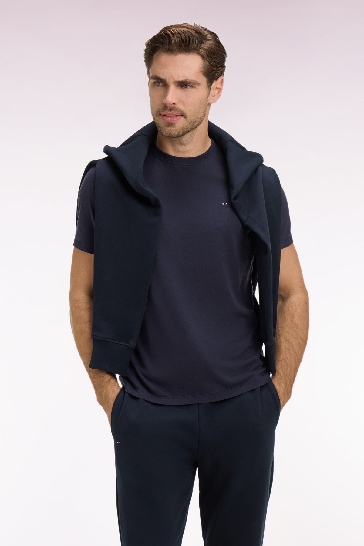 Eden Park Regular-Fit Crew-Neck T-Shirt
