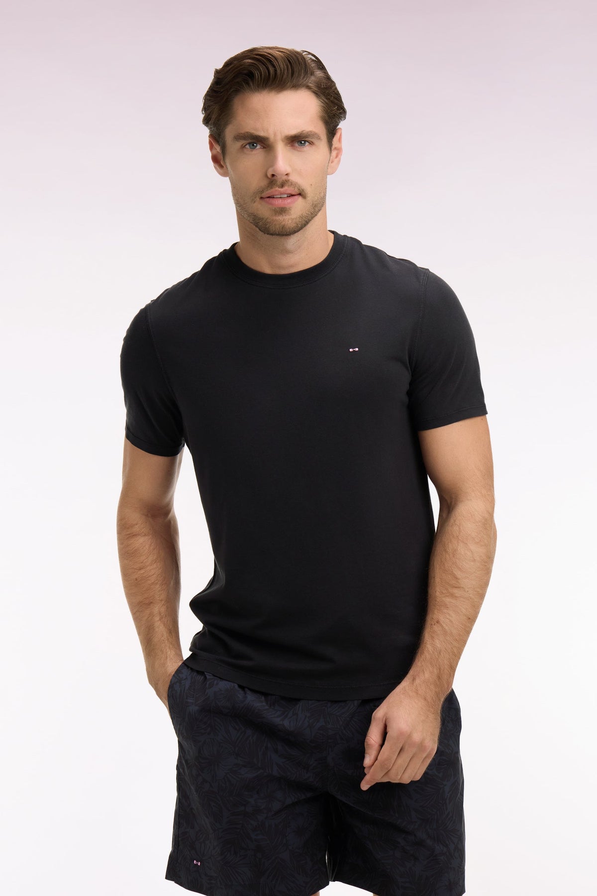 Eden Park Regular-Fit Crew-Neck T-Shirt