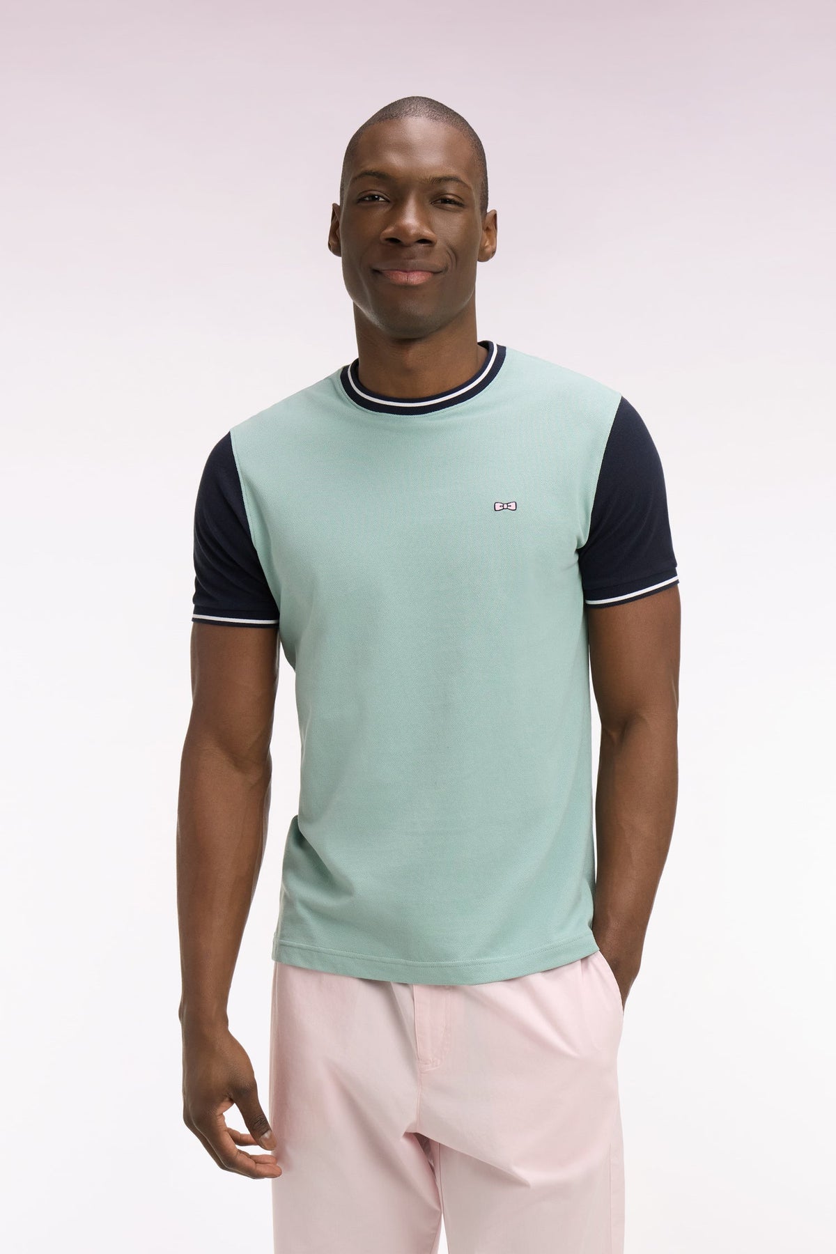 Eden Park Number 10 Colour-Block T-Shirt