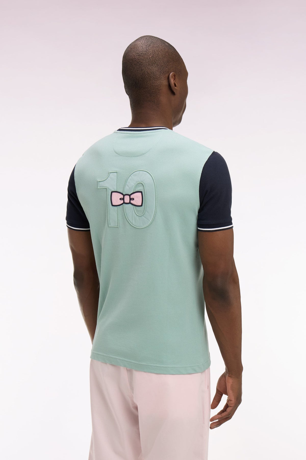 Eden Park Number 10 Colour-Block T-Shirt