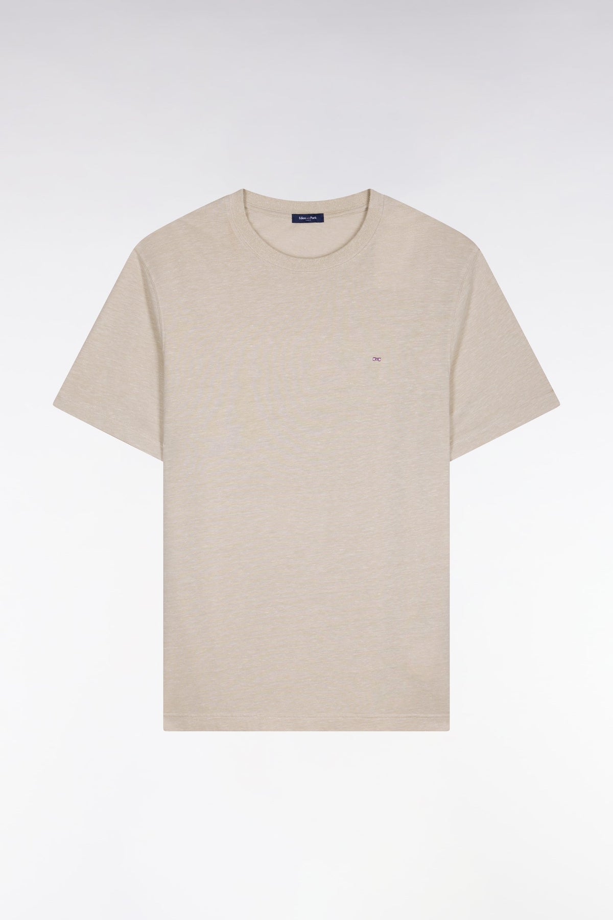 Eden Park Regular-Fit Textured Crew-Neck T-Shirt