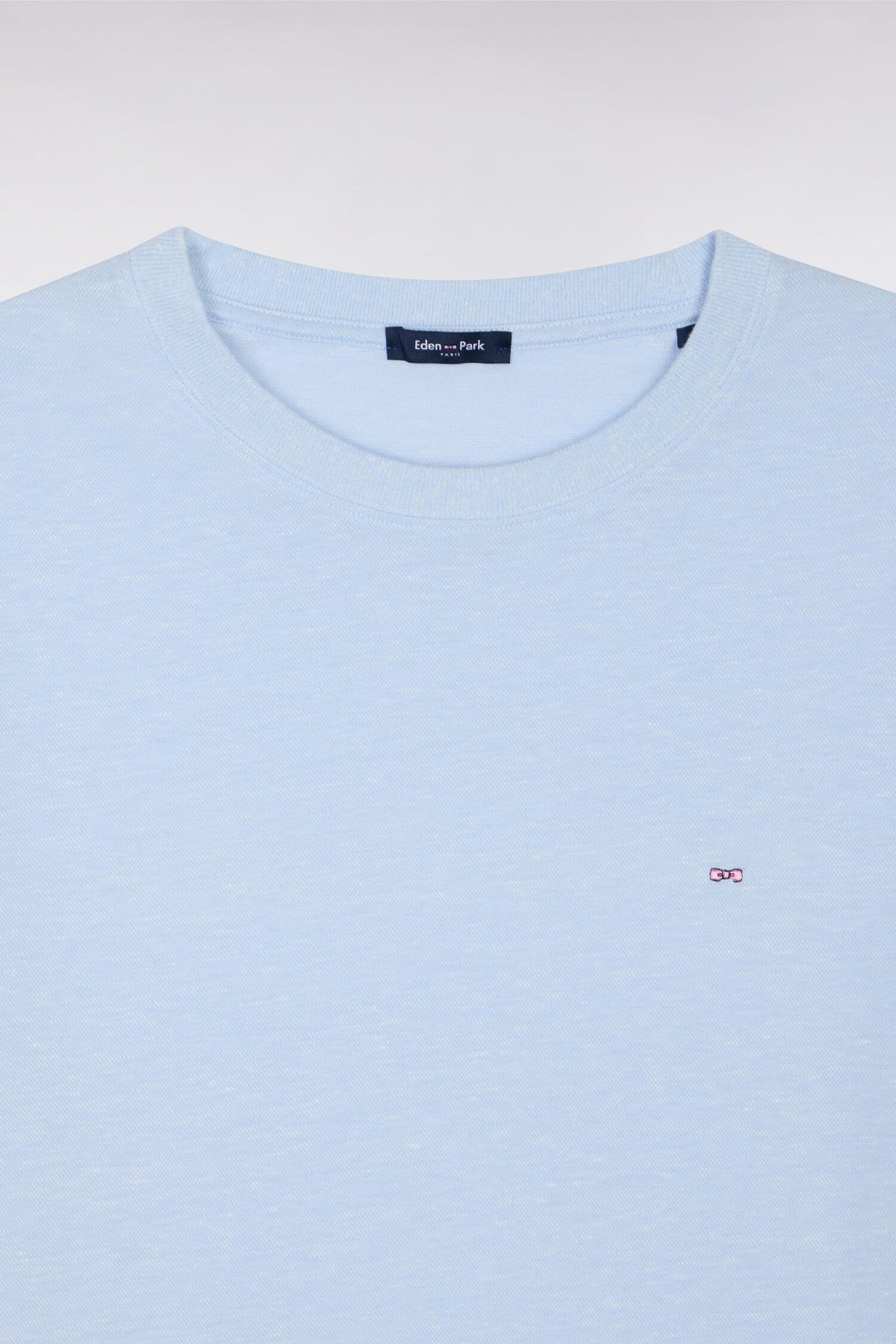 Eden Park Regular-Fit Textured Crew-Neck T-Shirt