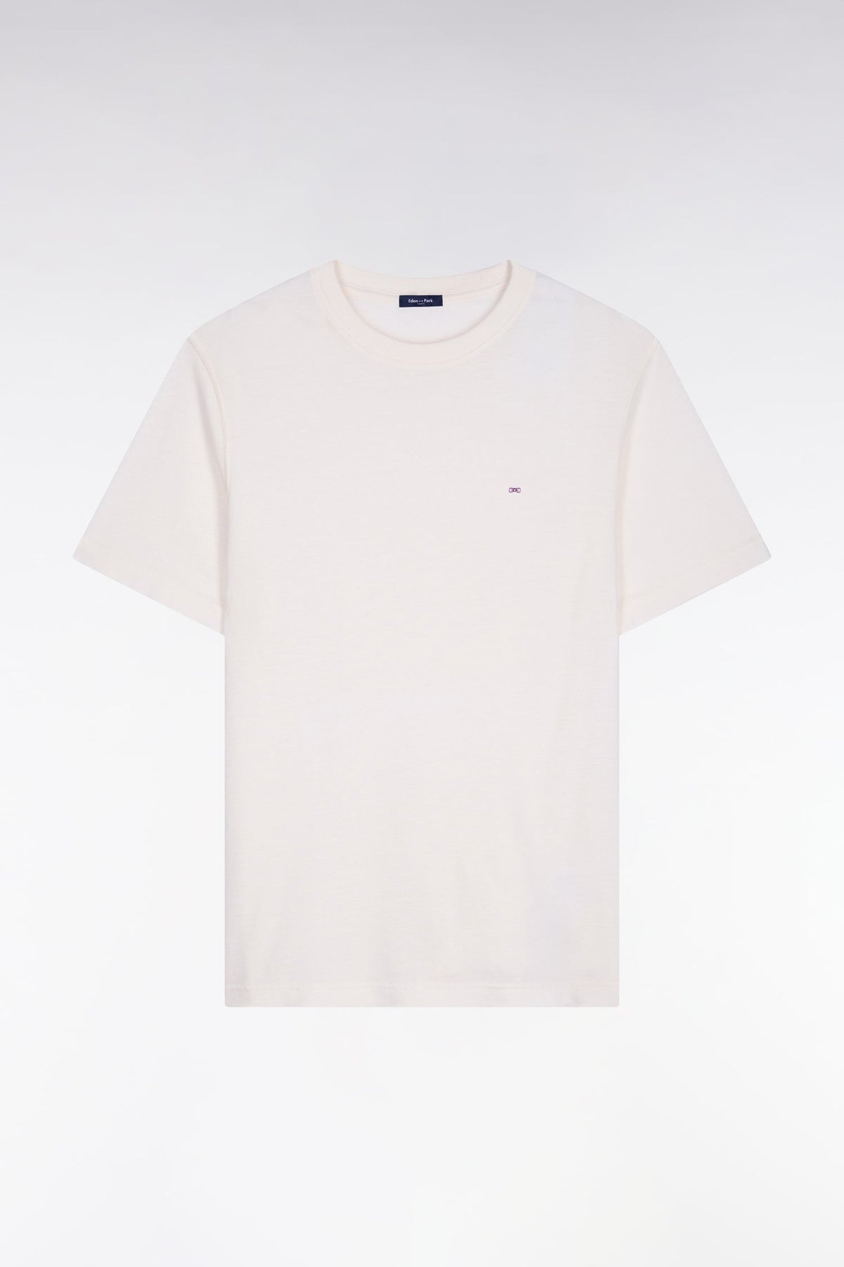 Eden Park Regular-Fit Textured Crew-Neck T-Shirt