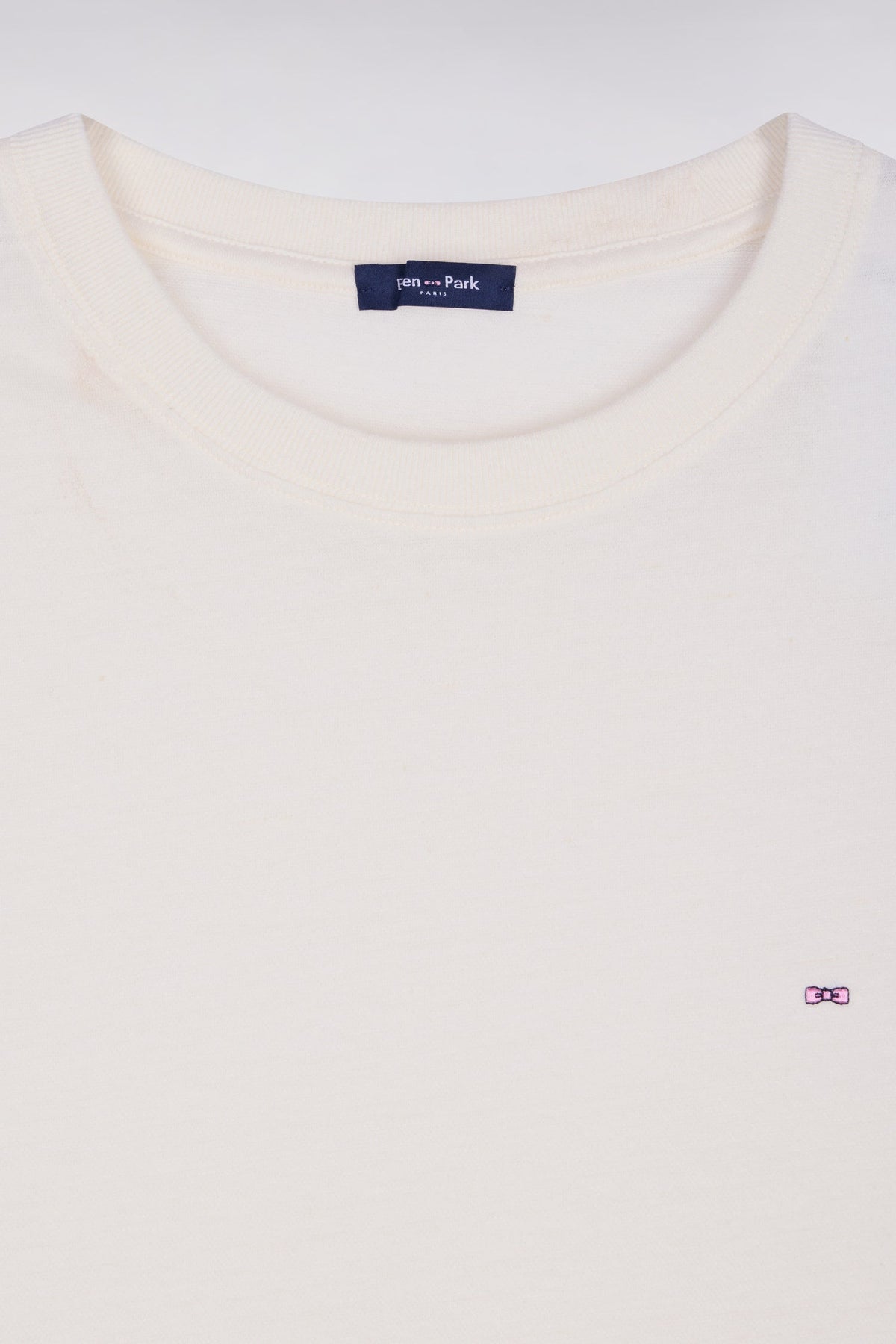 Eden Park Regular-Fit Textured Crew-Neck T-Shirt