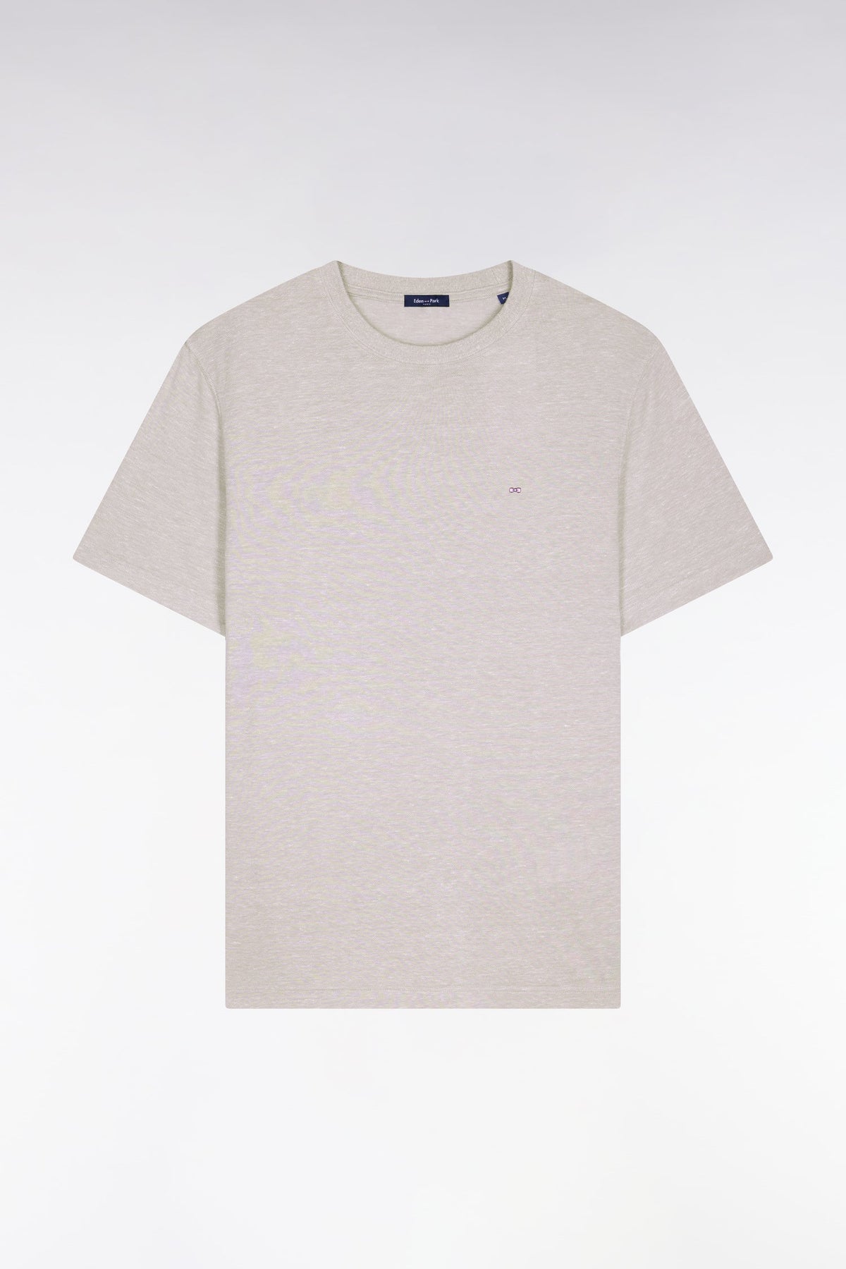Eden Park Regular-Fit Textured Crew-Neck T-Shirt