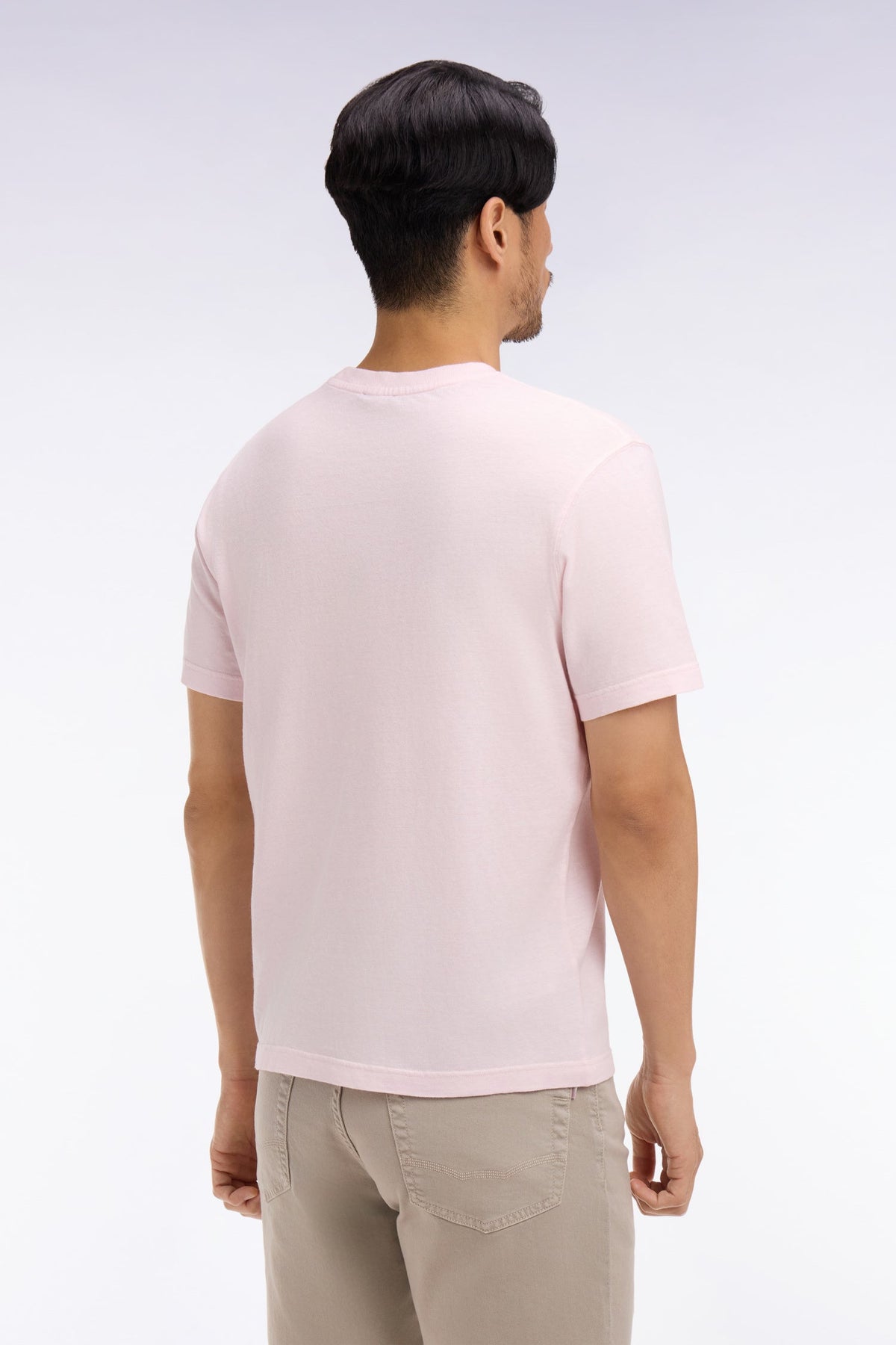 Eden Park Regular-Fit Textured Crew-Neck T-Shirt