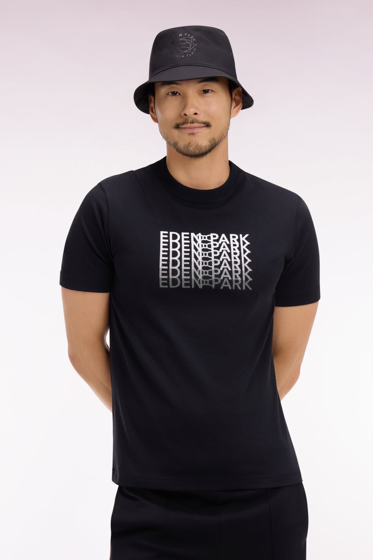 Eden Park Regular fit screen-printed short-sleeved T-shirt