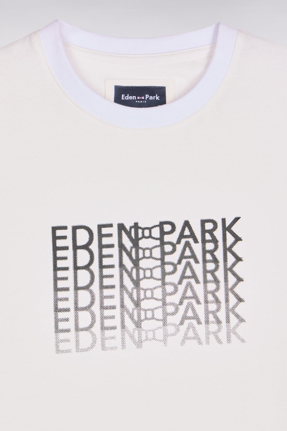 Eden Park Regular fit screen-printed short-sleeved T-shirt