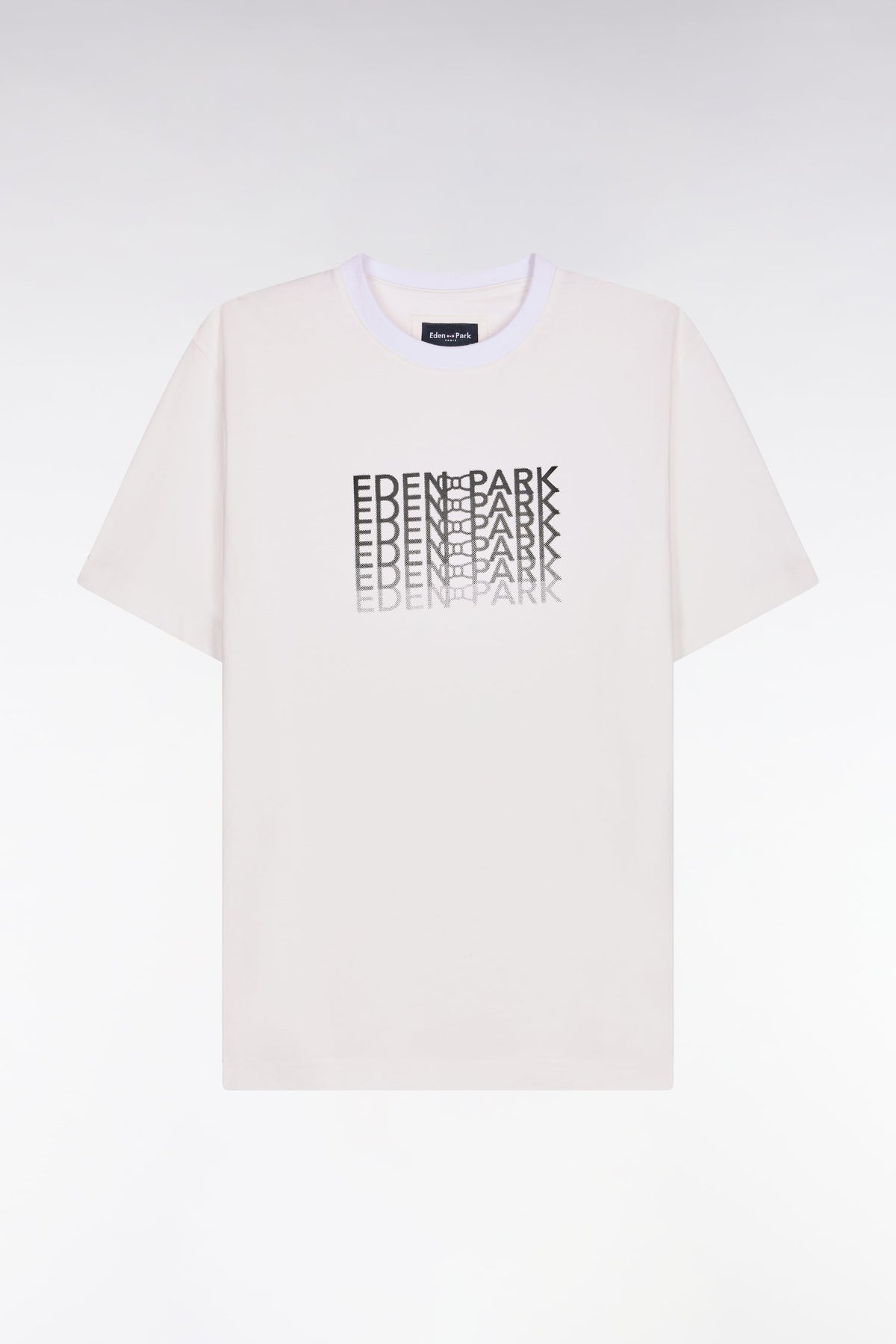 Eden Park Regular fit screen-printed short-sleeved T-shirt
