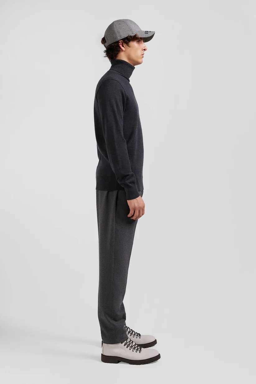 Eden Park Regular fit  merino wool turtleneck sweater