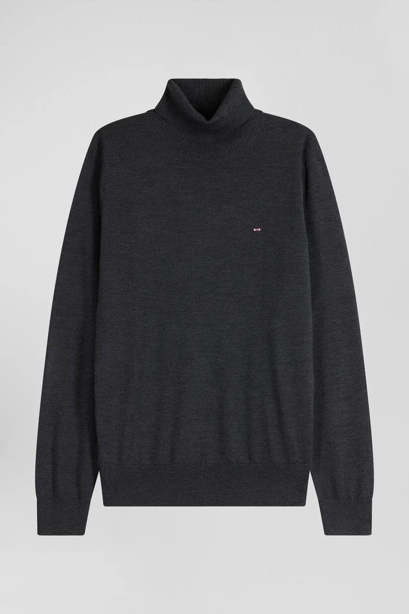 Eden Park Regular fit  merino wool turtleneck sweater