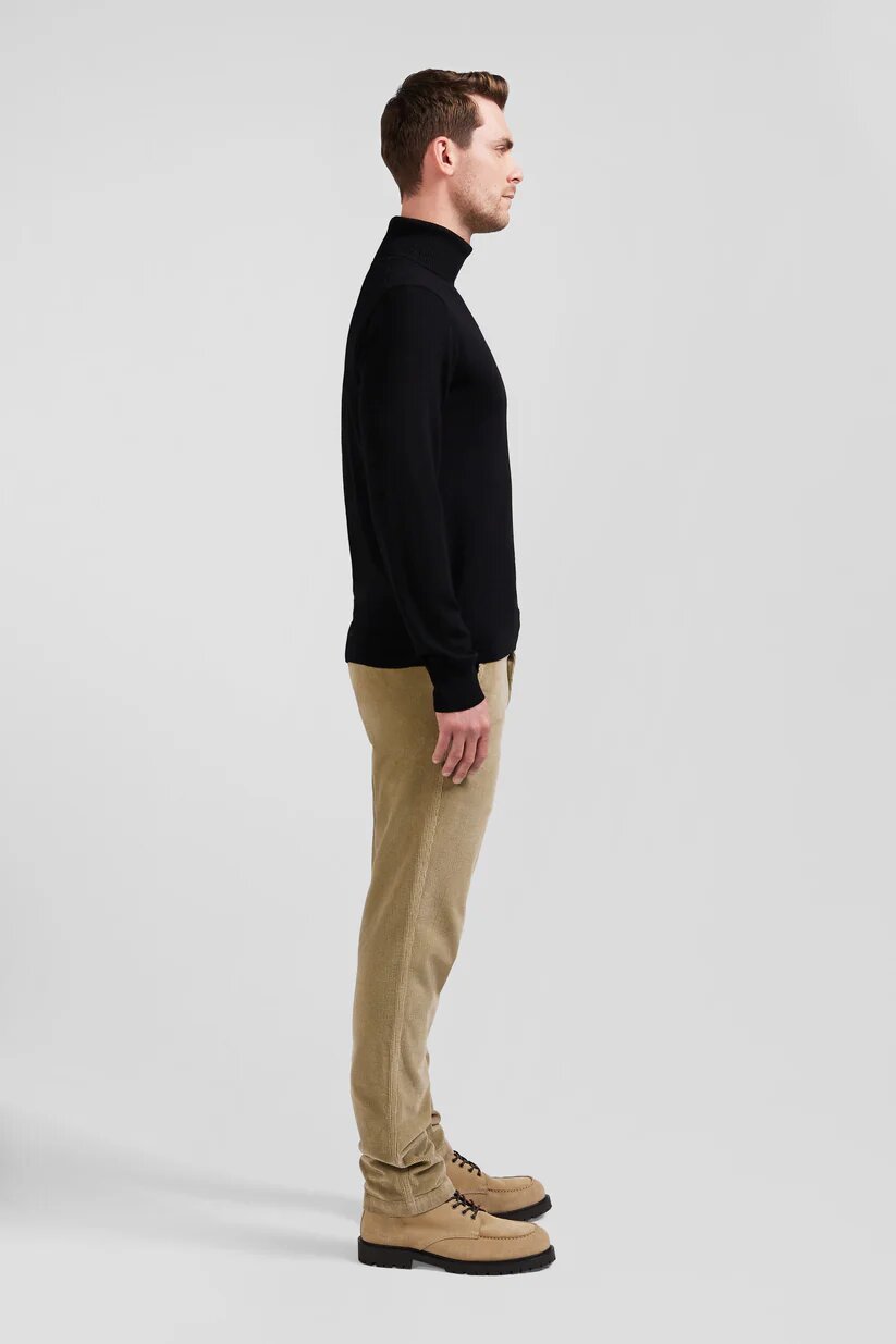Eden Park Regular fit  merino wool turtleneck sweater