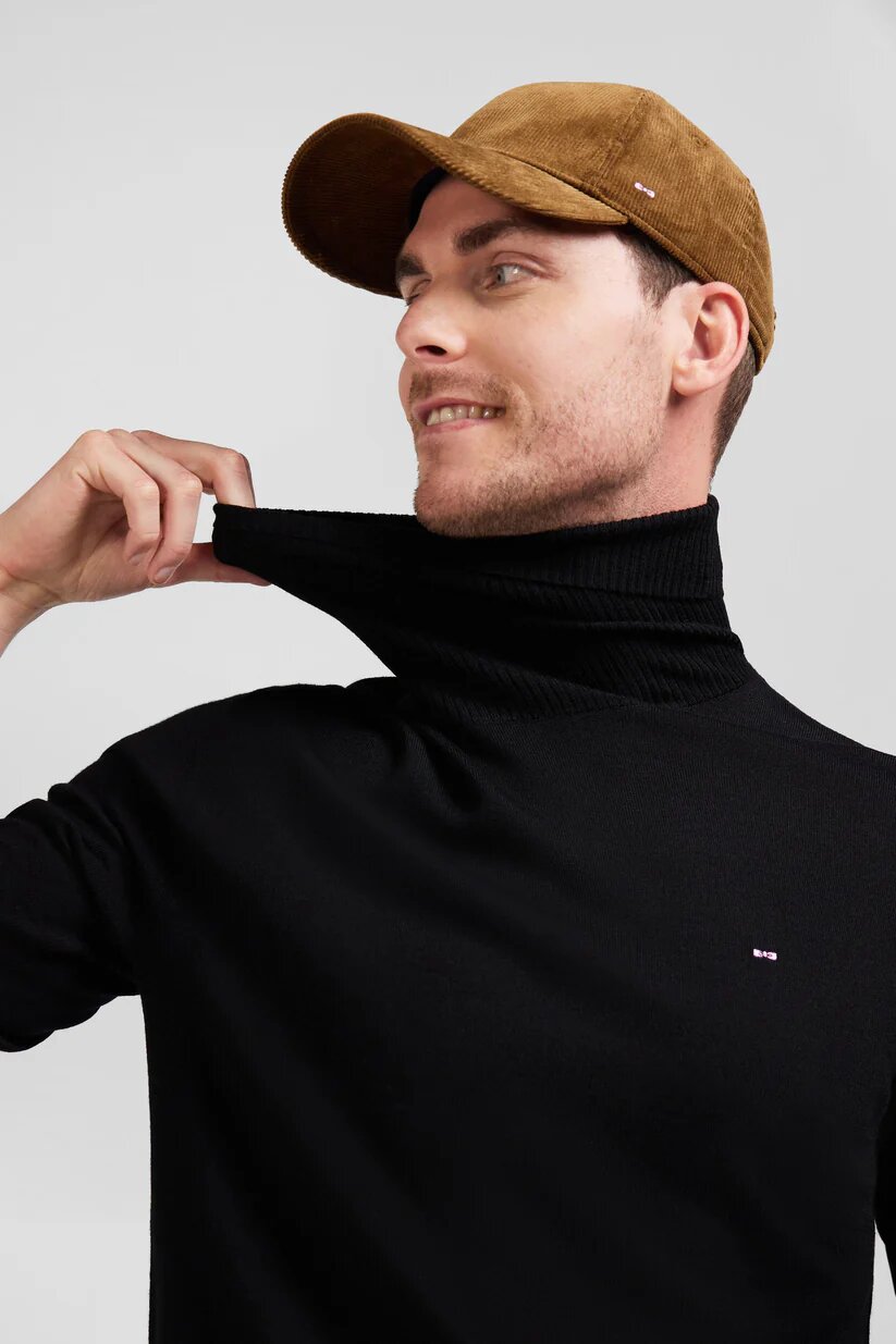 Eden Park Regular fit  merino wool turtleneck sweater