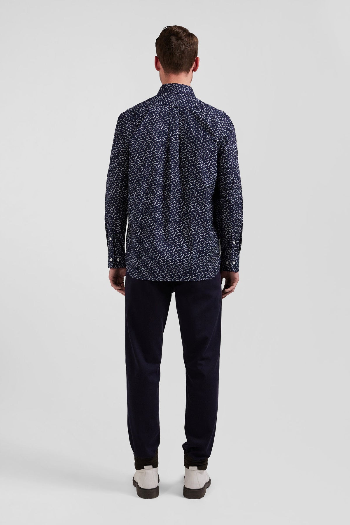 Eden Park Regular-Fit Printed Poplin Shirt