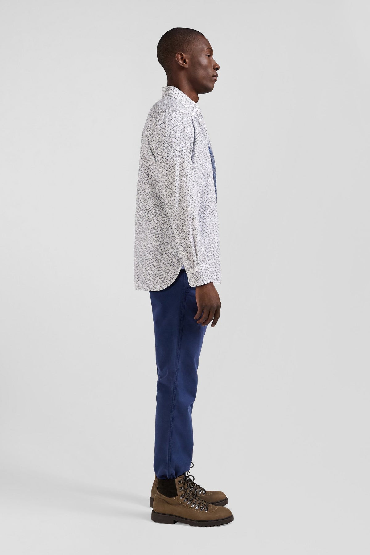 Eden Park Shirt With Microprint Bow Tie, Regular Fit