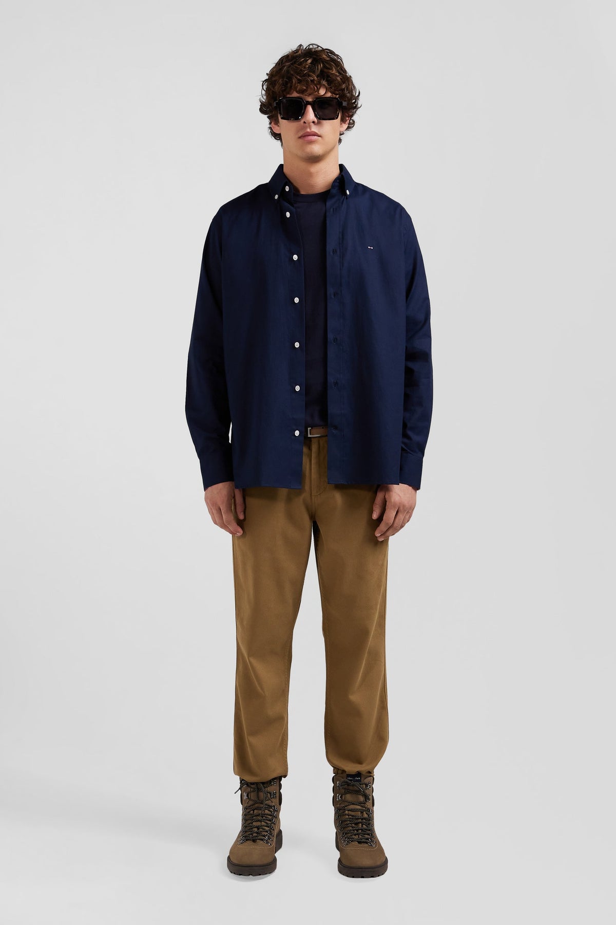 Eden Park Regular Fit Twill Checked Shirt