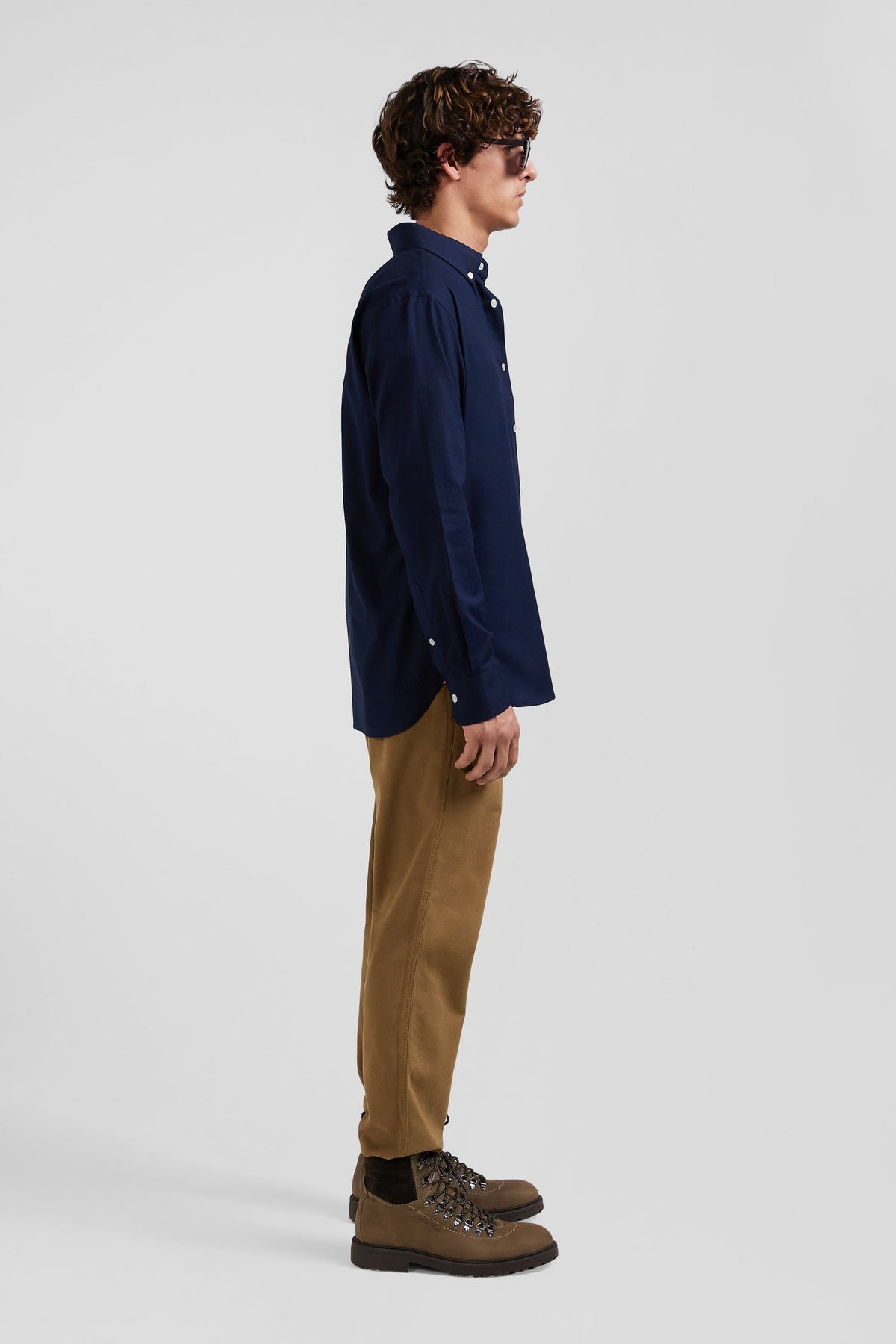 Eden Park Regular Fit Twill Checked Shirt