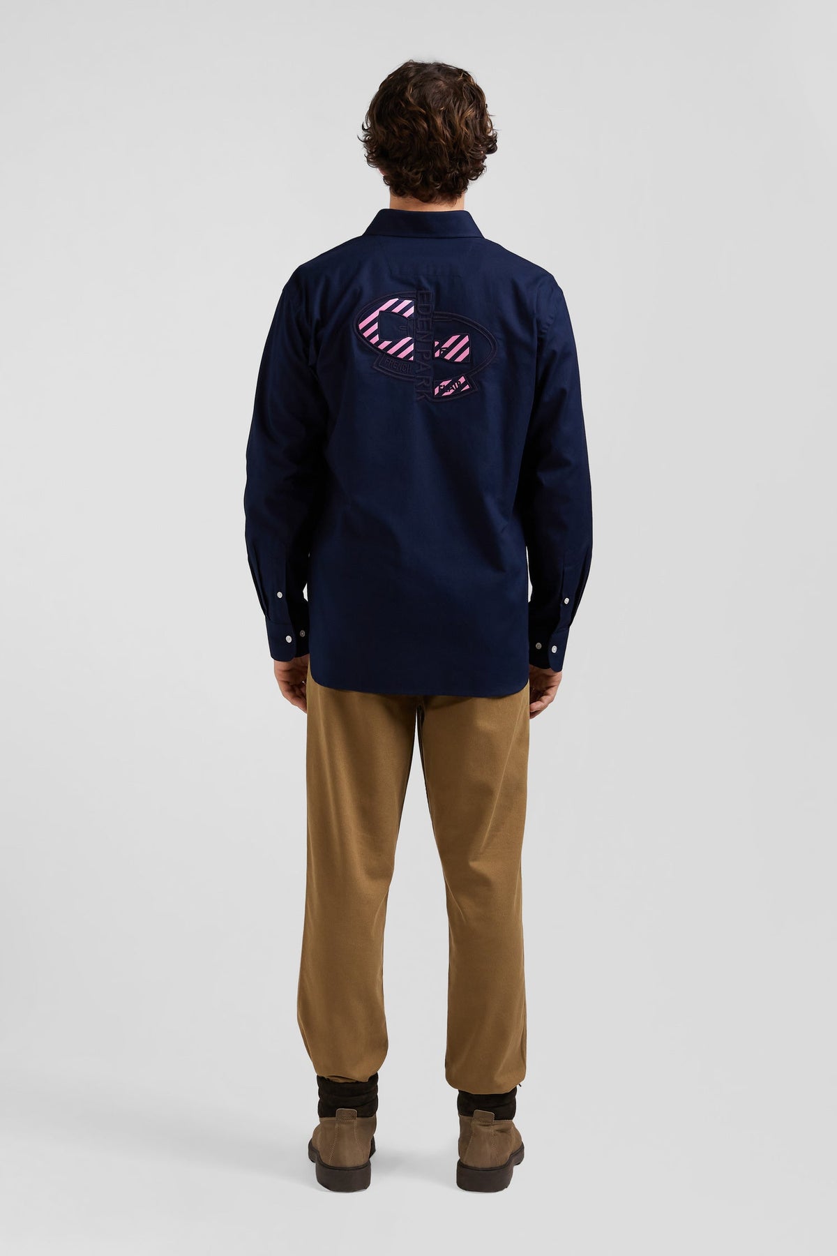 Eden Park Regular Fit Twill Checked Shirt