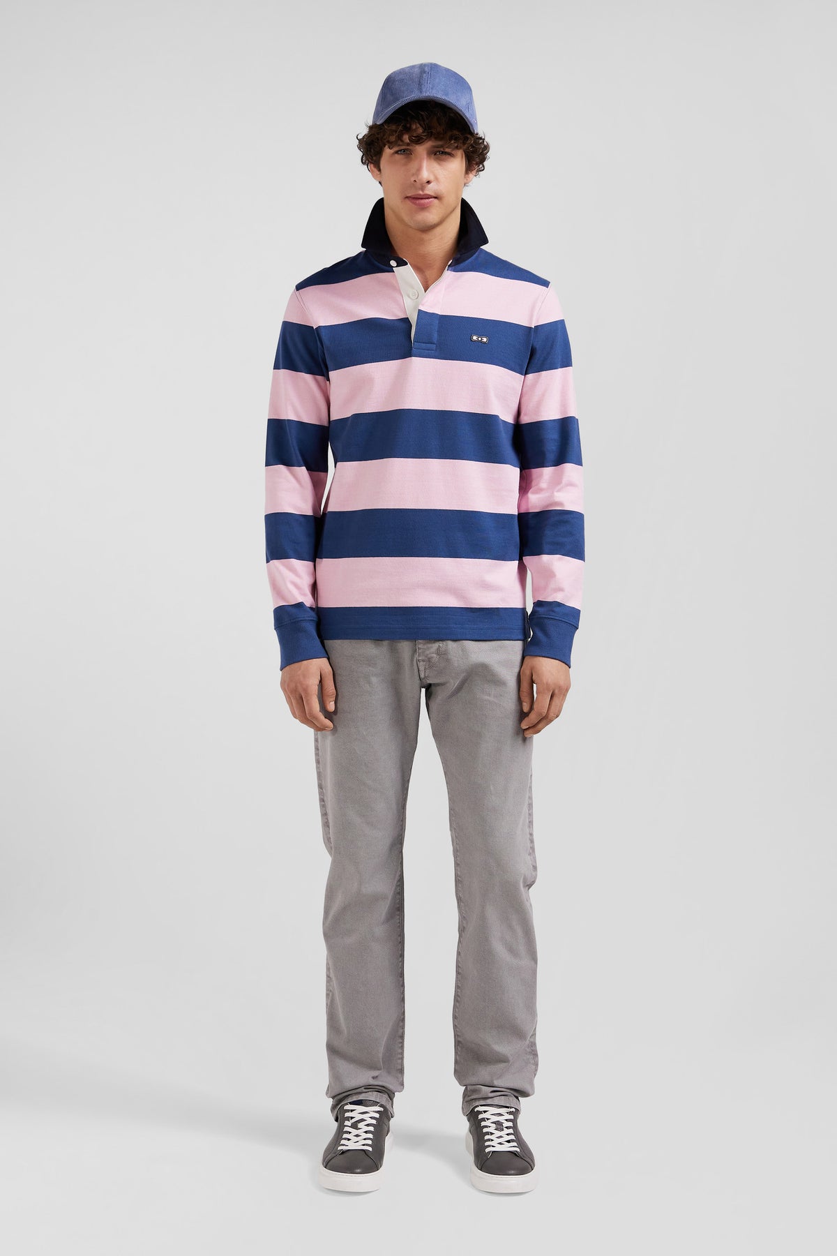 Eden Park Regular Fit Circled Long Sleeve Jersey